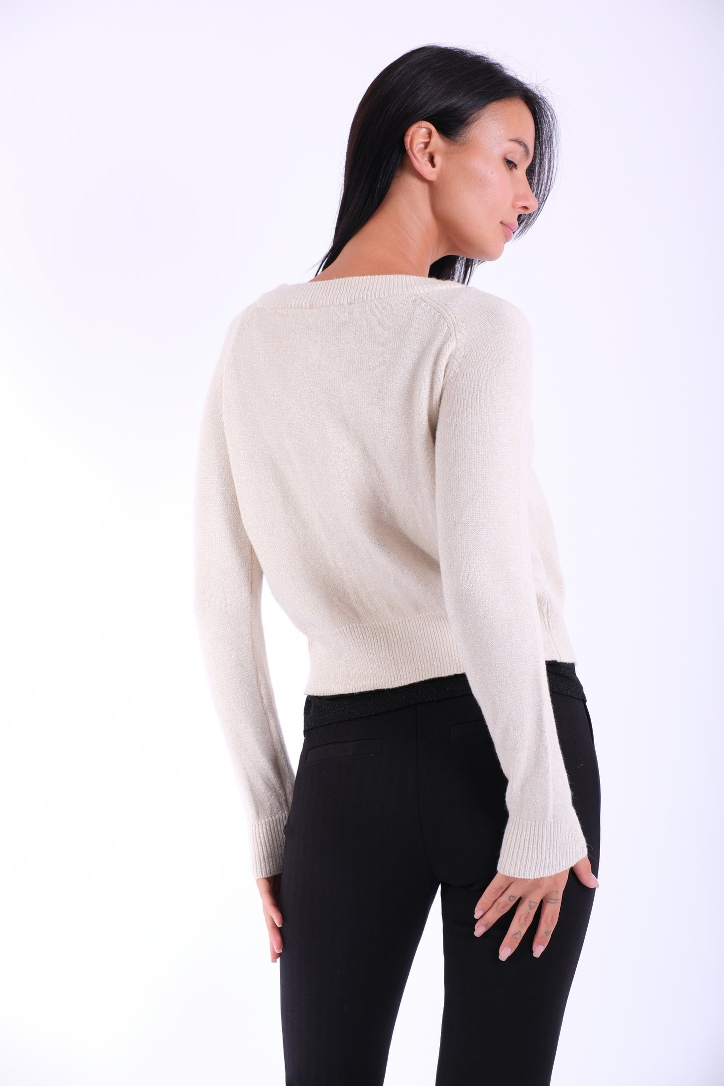 CARDIGAN CATENINA LUREX