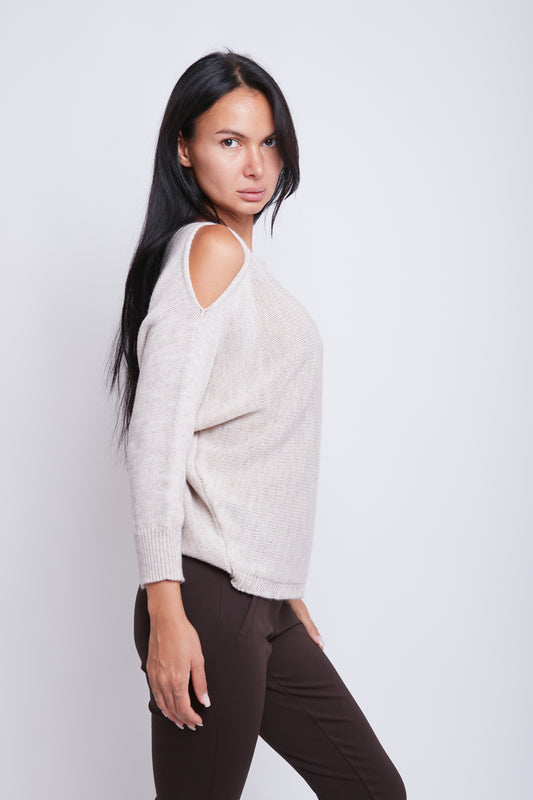 MAGLIA SPALLE SCOPERTE