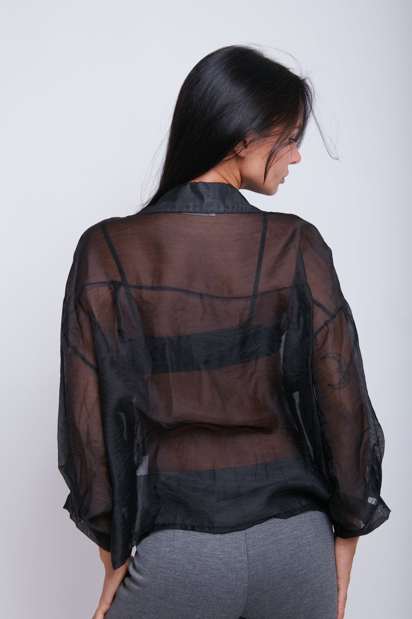 CAMICIA DOPPIA TASCA TENCEL