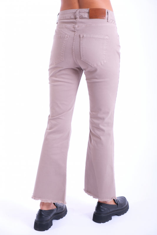 PANTALONE TROMBETTA SFRANGIATO