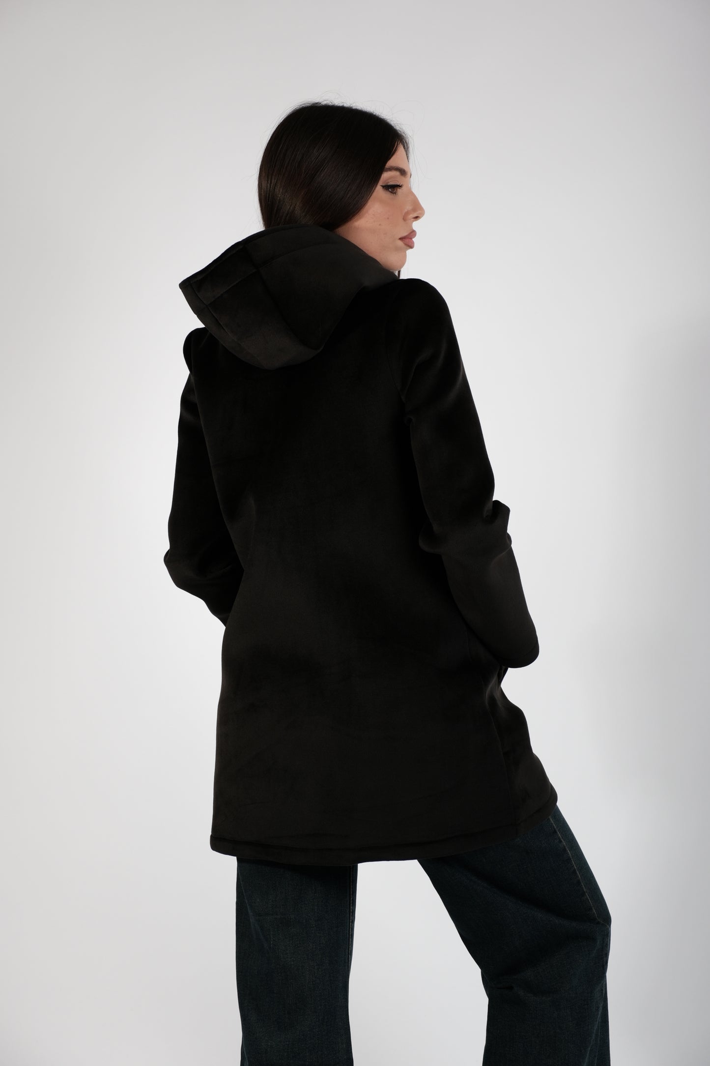 GIACCA LUNGA VELLUTO