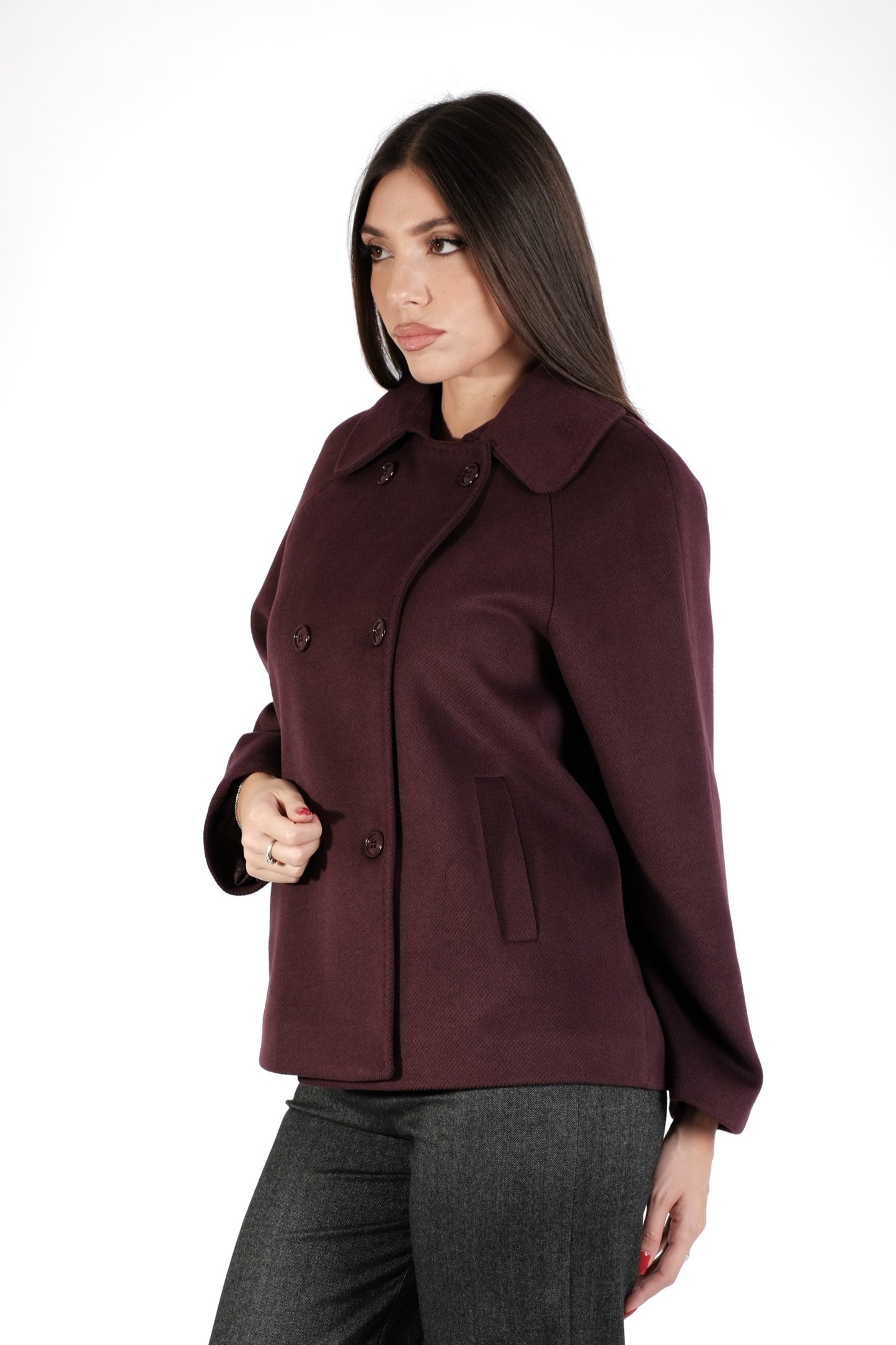 CAPPOTTO CORTO BOTTONI