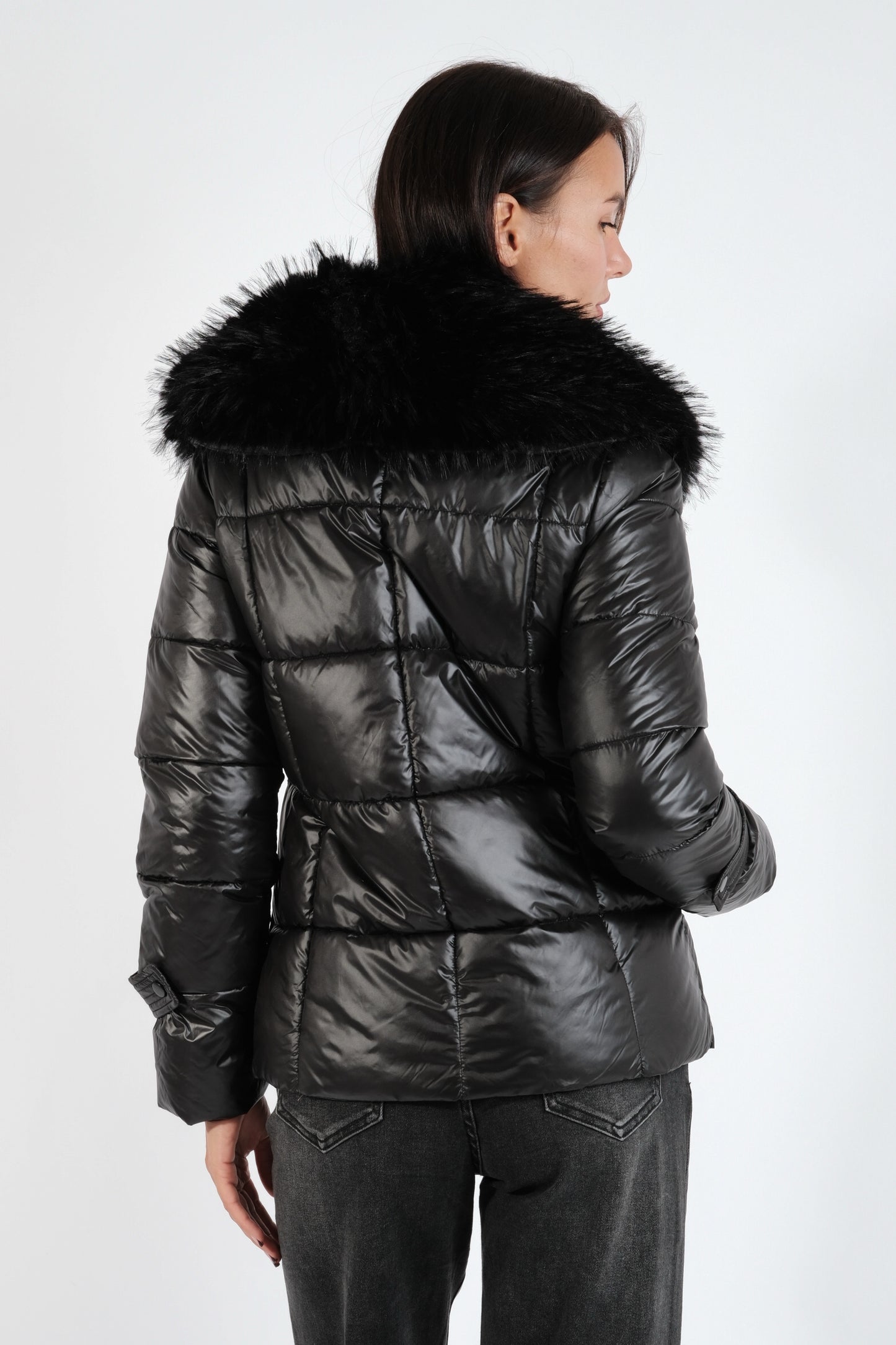 PIUMINO CORTO PELLICCIA