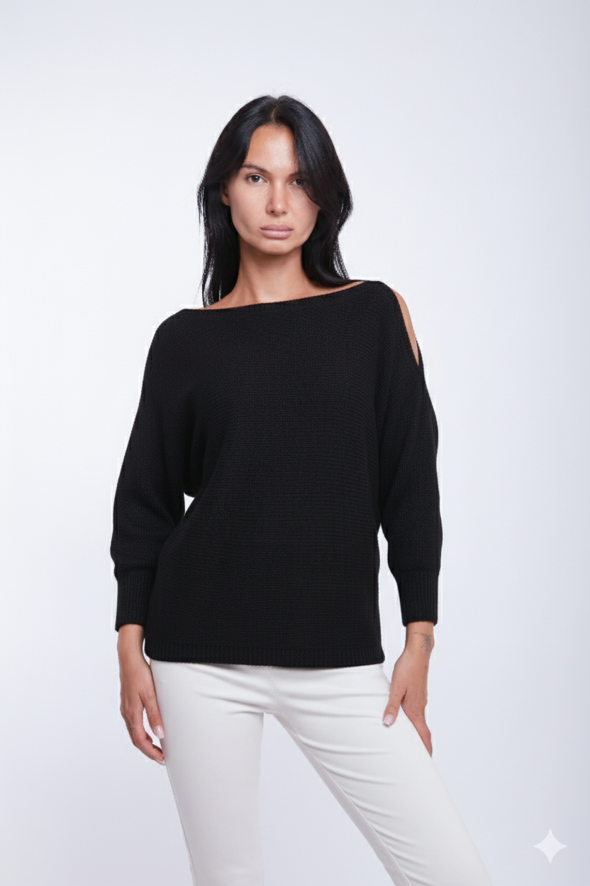 MAGLIA SPALLE SCOPERTE