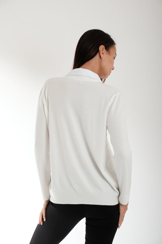 MAGLIA COLLO CAMICIA