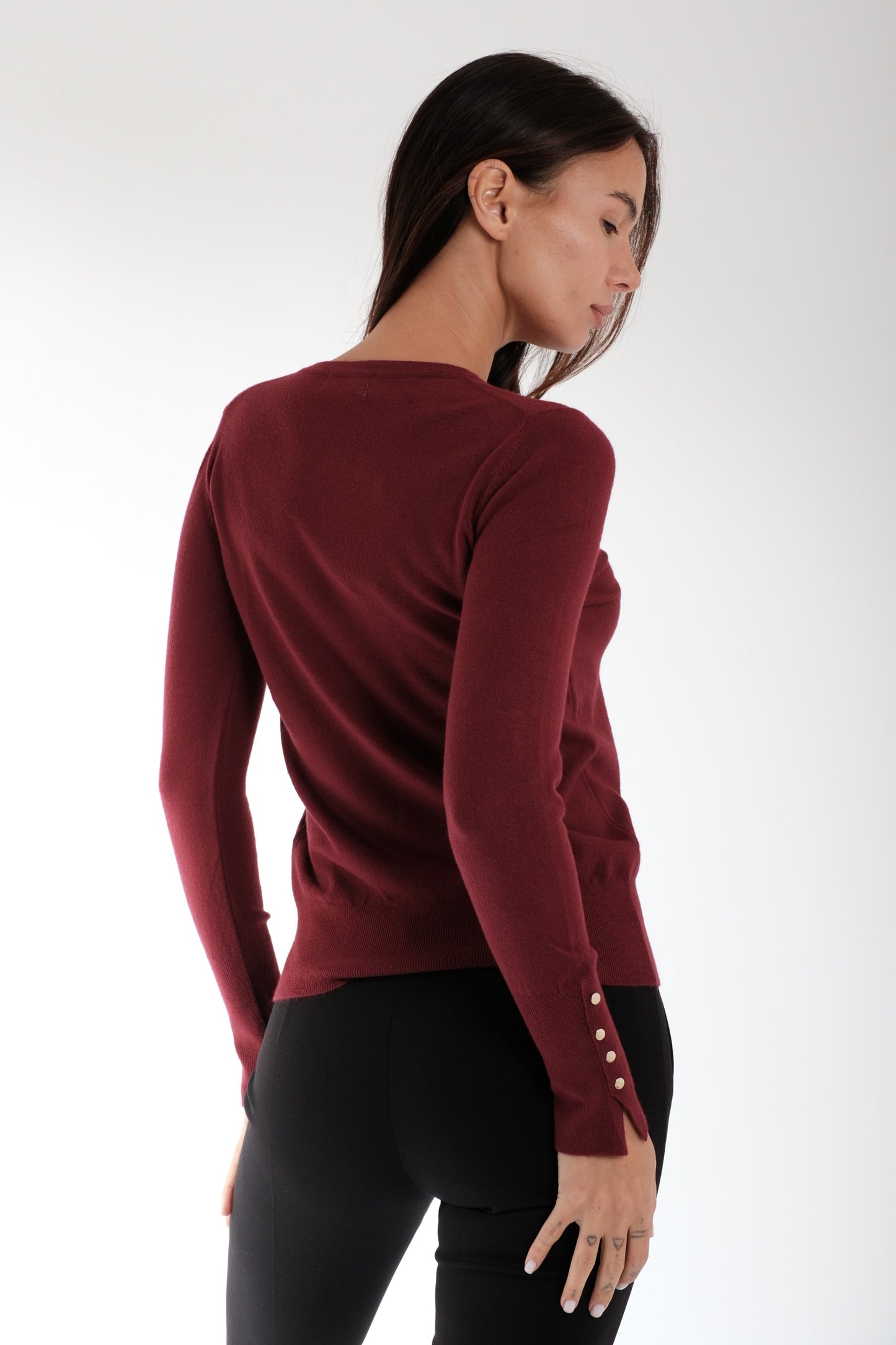 MAGLIA BOTTONCINI MANICA