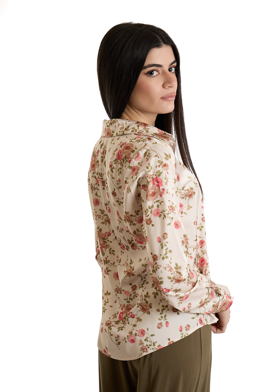 CAMICIA FANTASIA|Colore:Sabbia