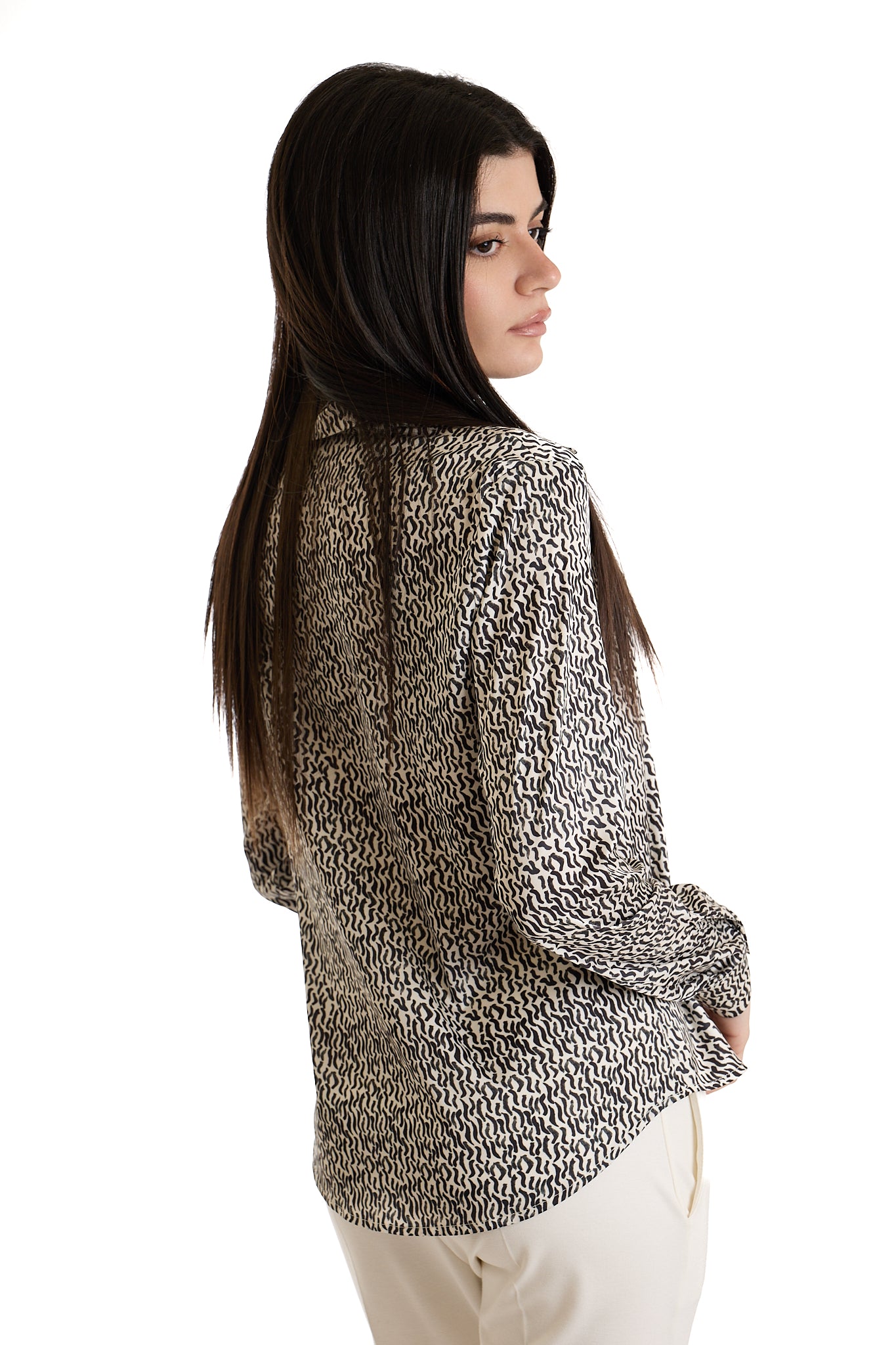 CAMICIA FANTASIA|Colore:Nero