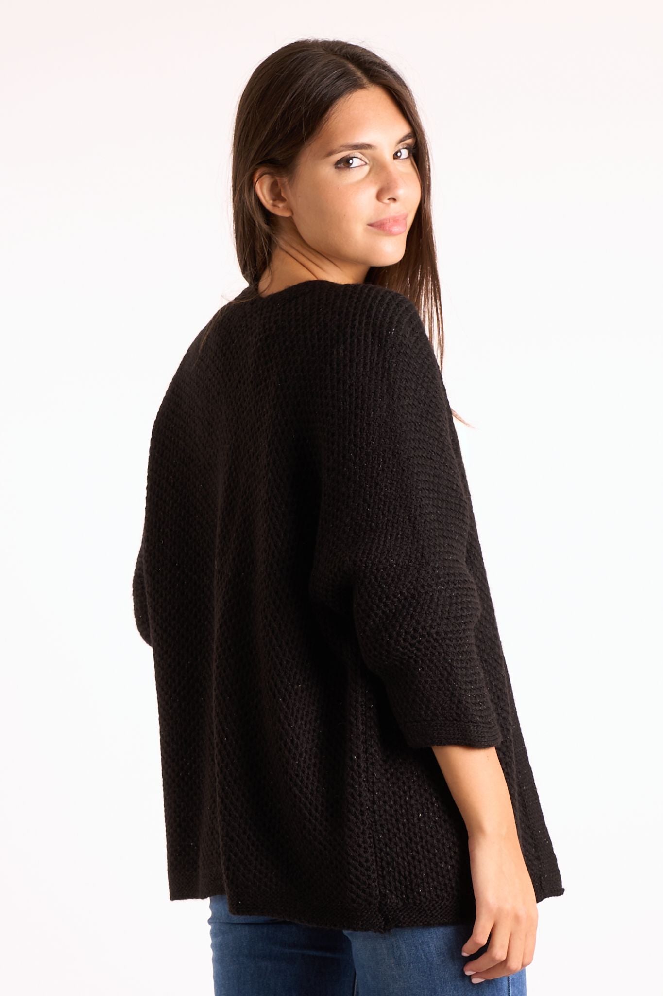 Cardigan lurex