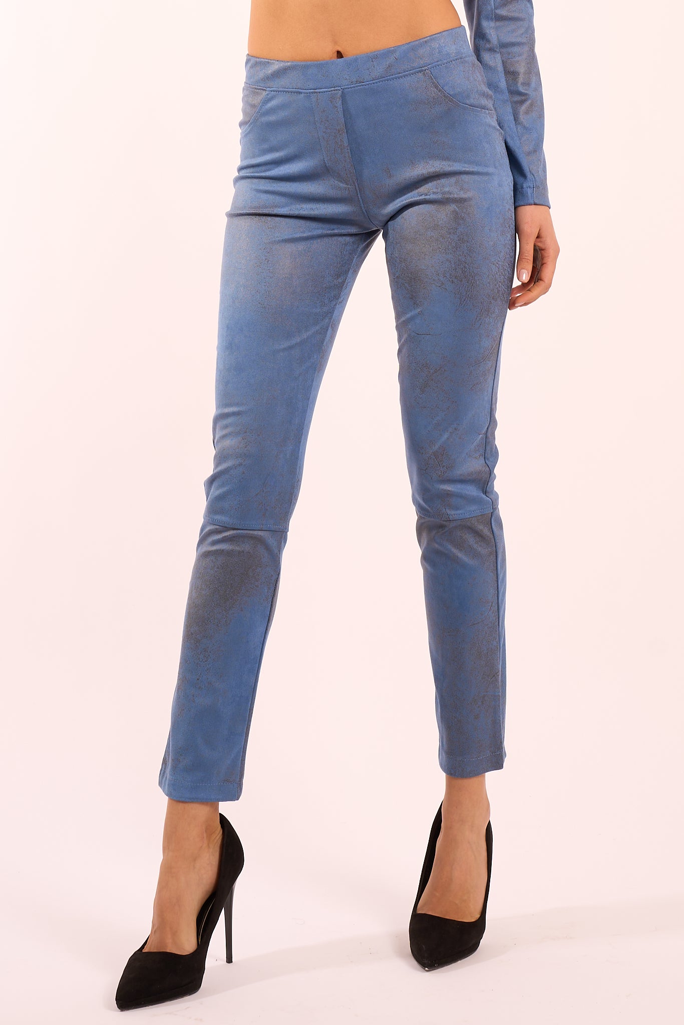 Pantalone in similpelle