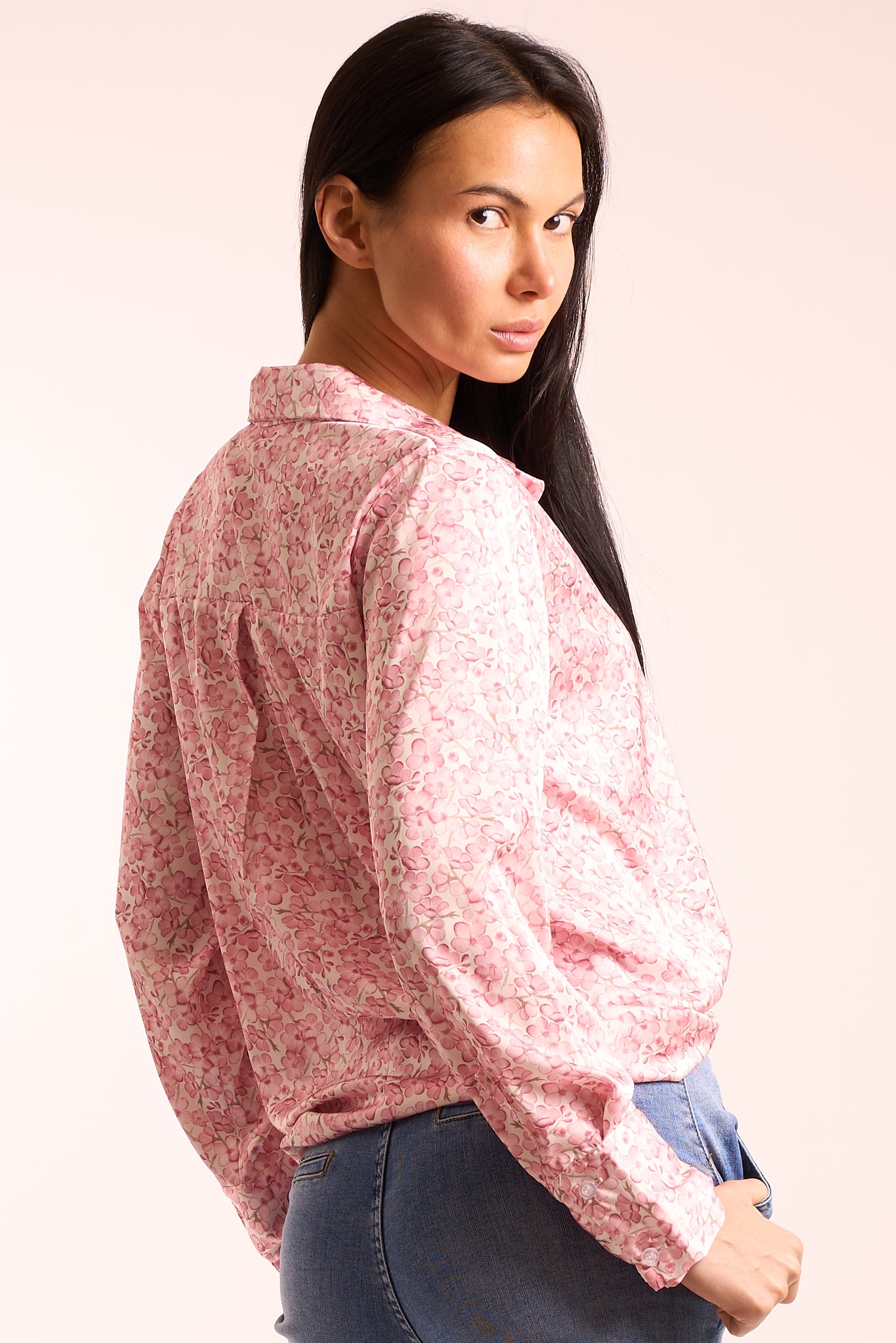 Camicia fantasia fiorellini