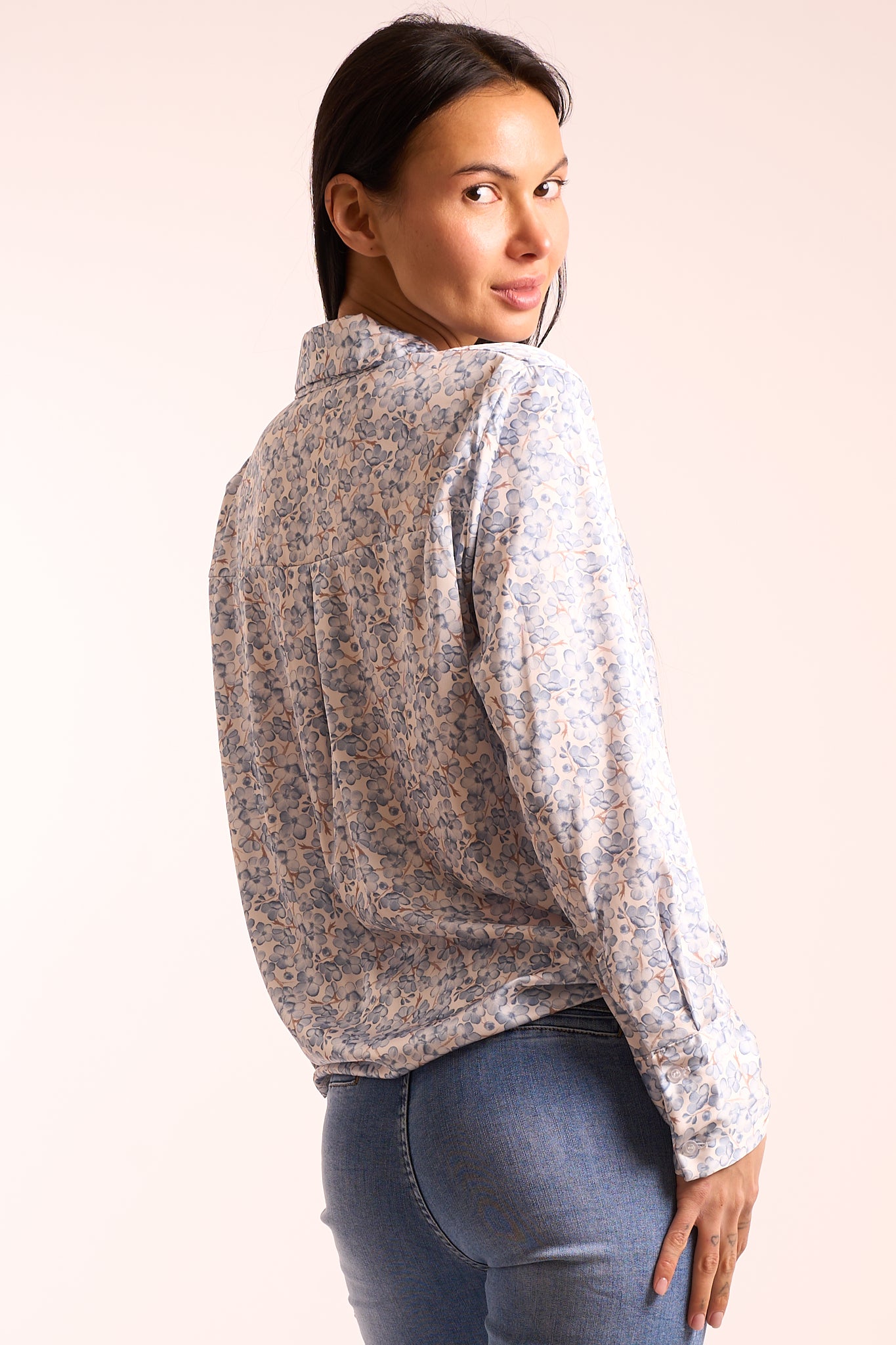 Camicia fantasia fiorellini