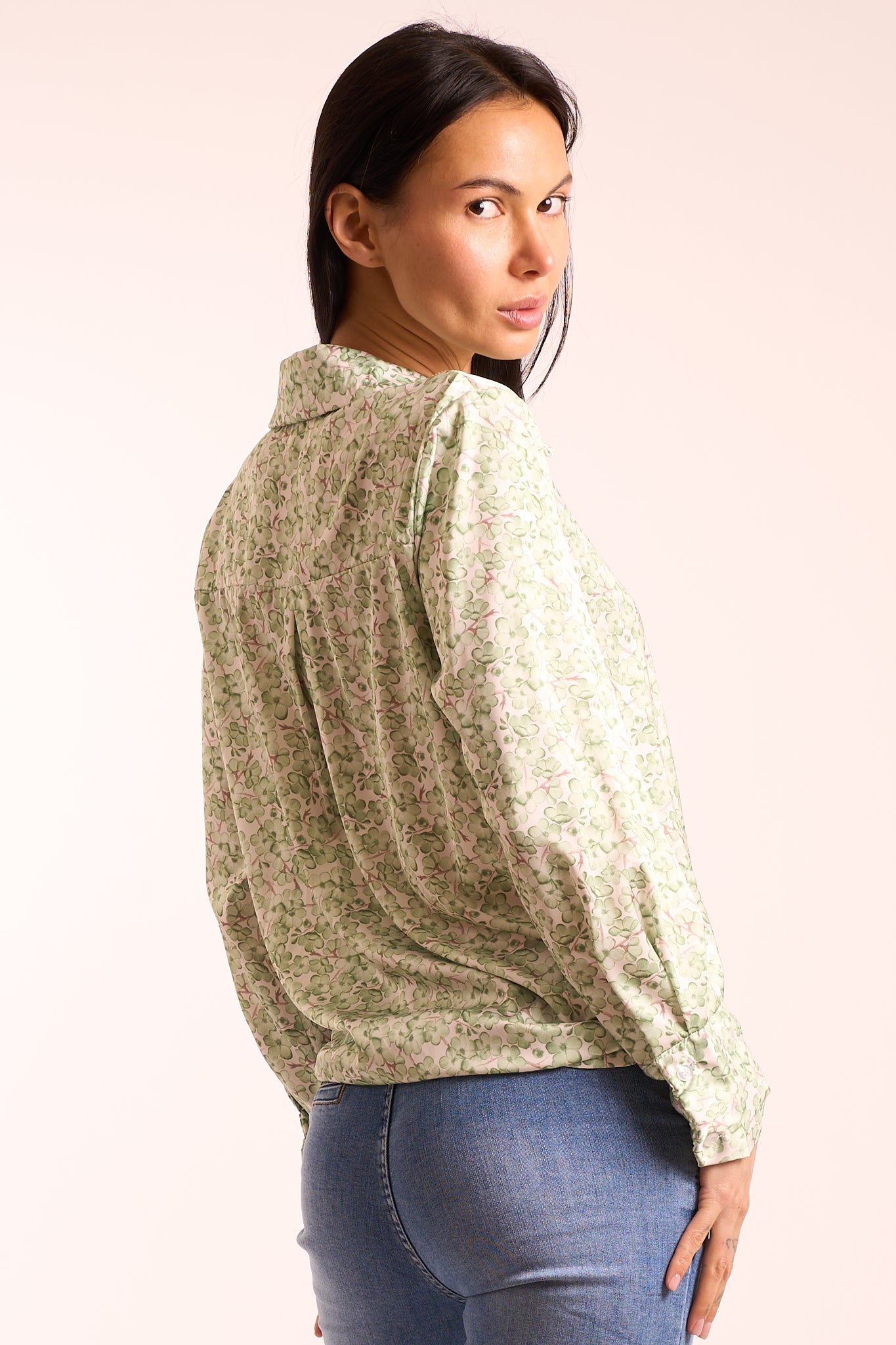 Camicia fantasia fiorellini