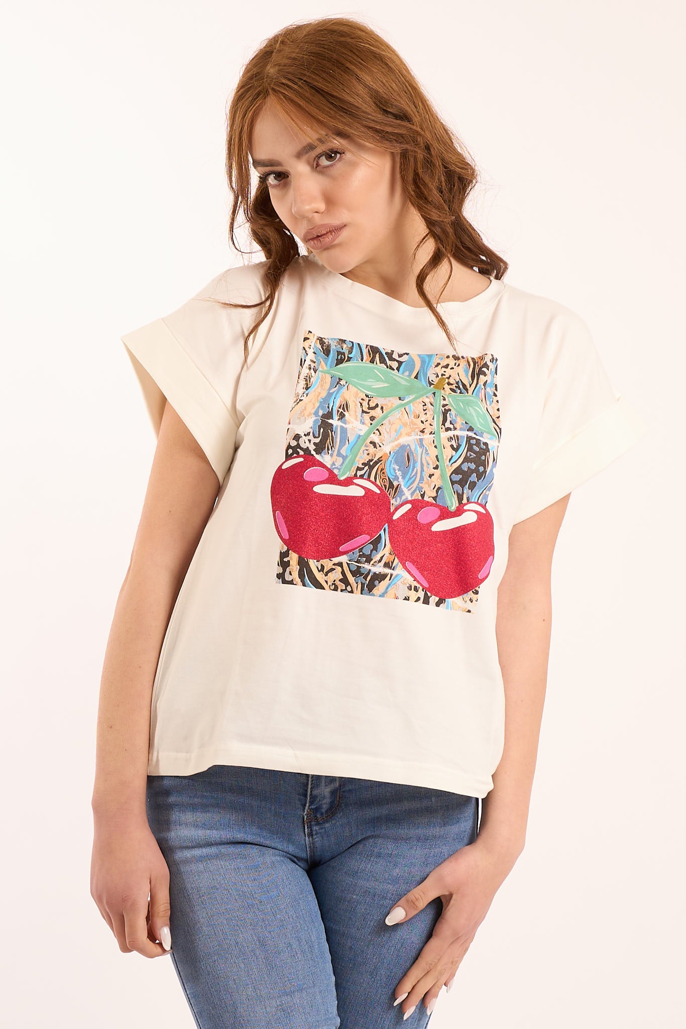 T-shirt  ciliegie