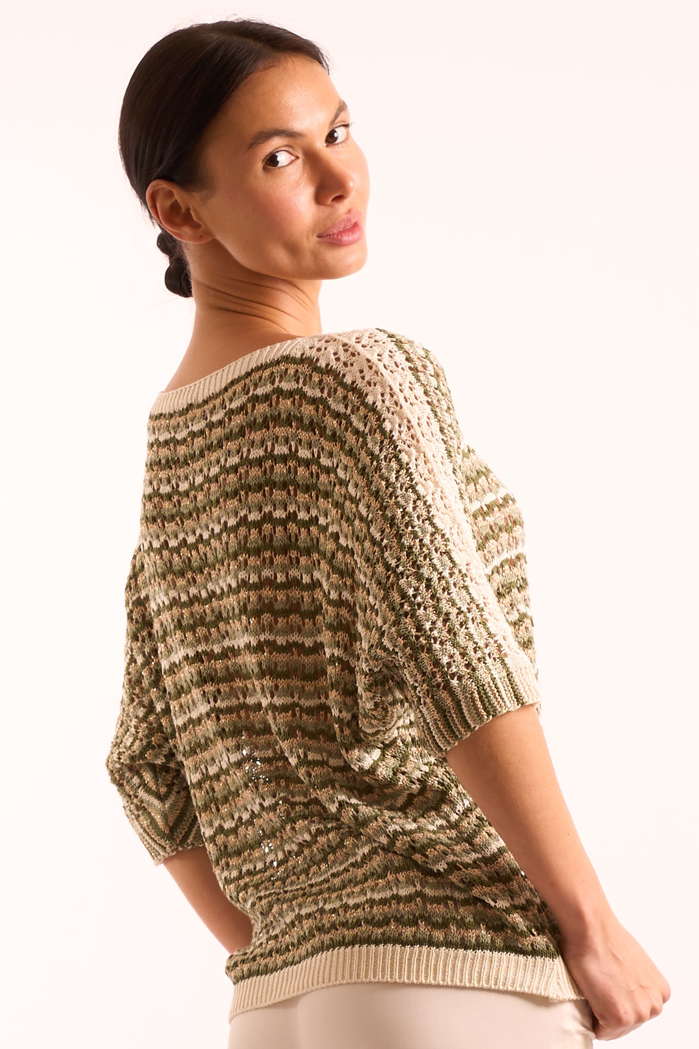 Maglia Righe Lurex