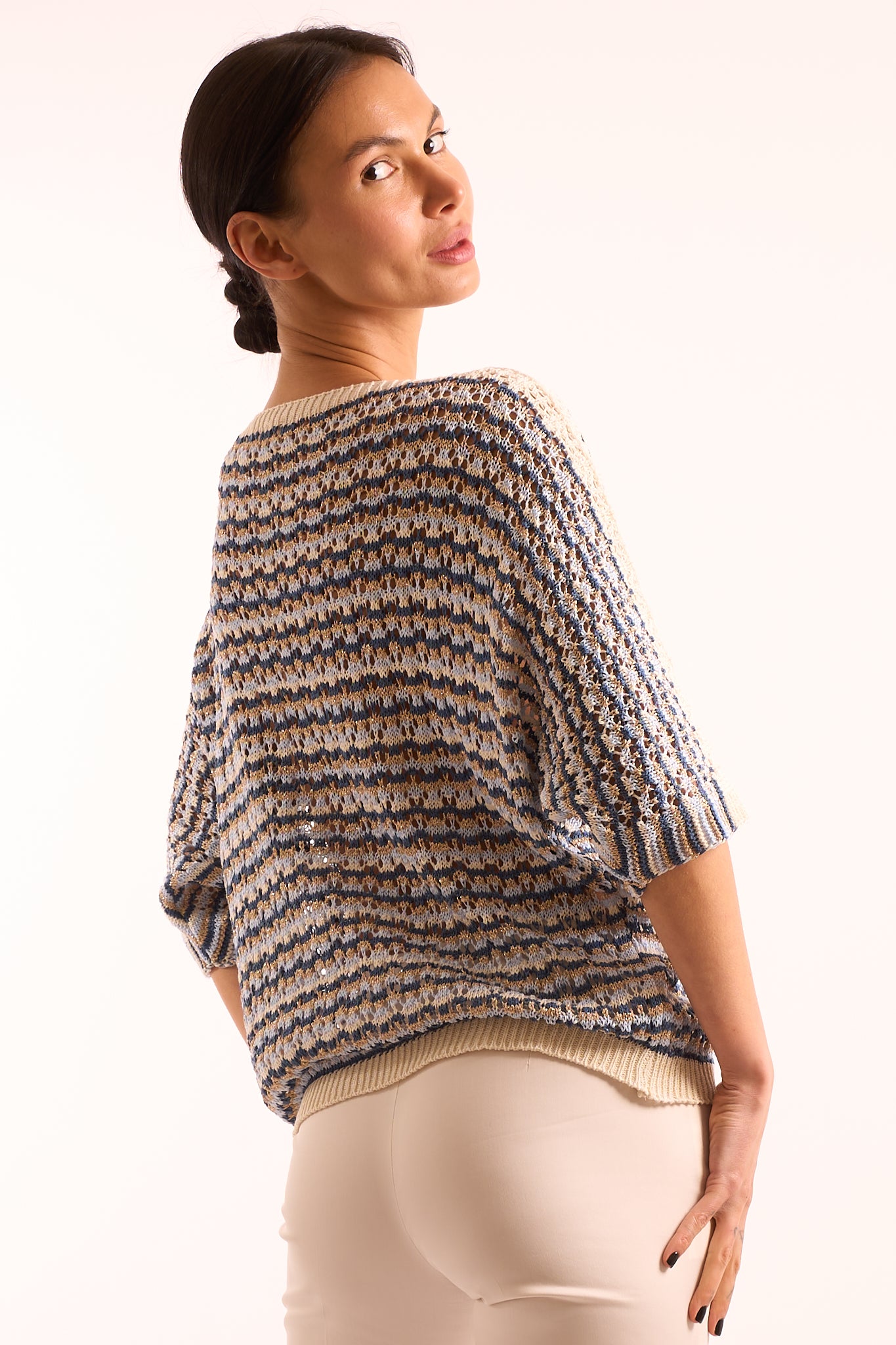Maglia Righe Lurex