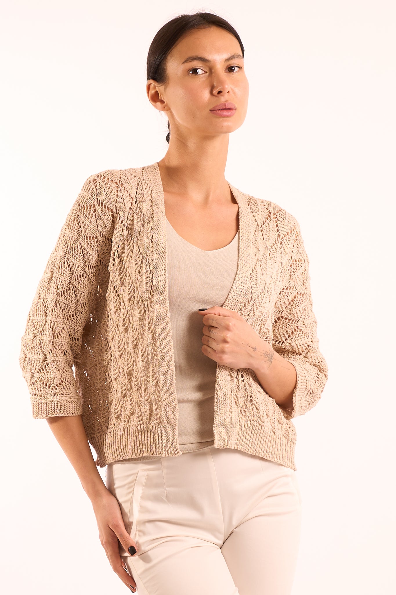 Cardigan corto