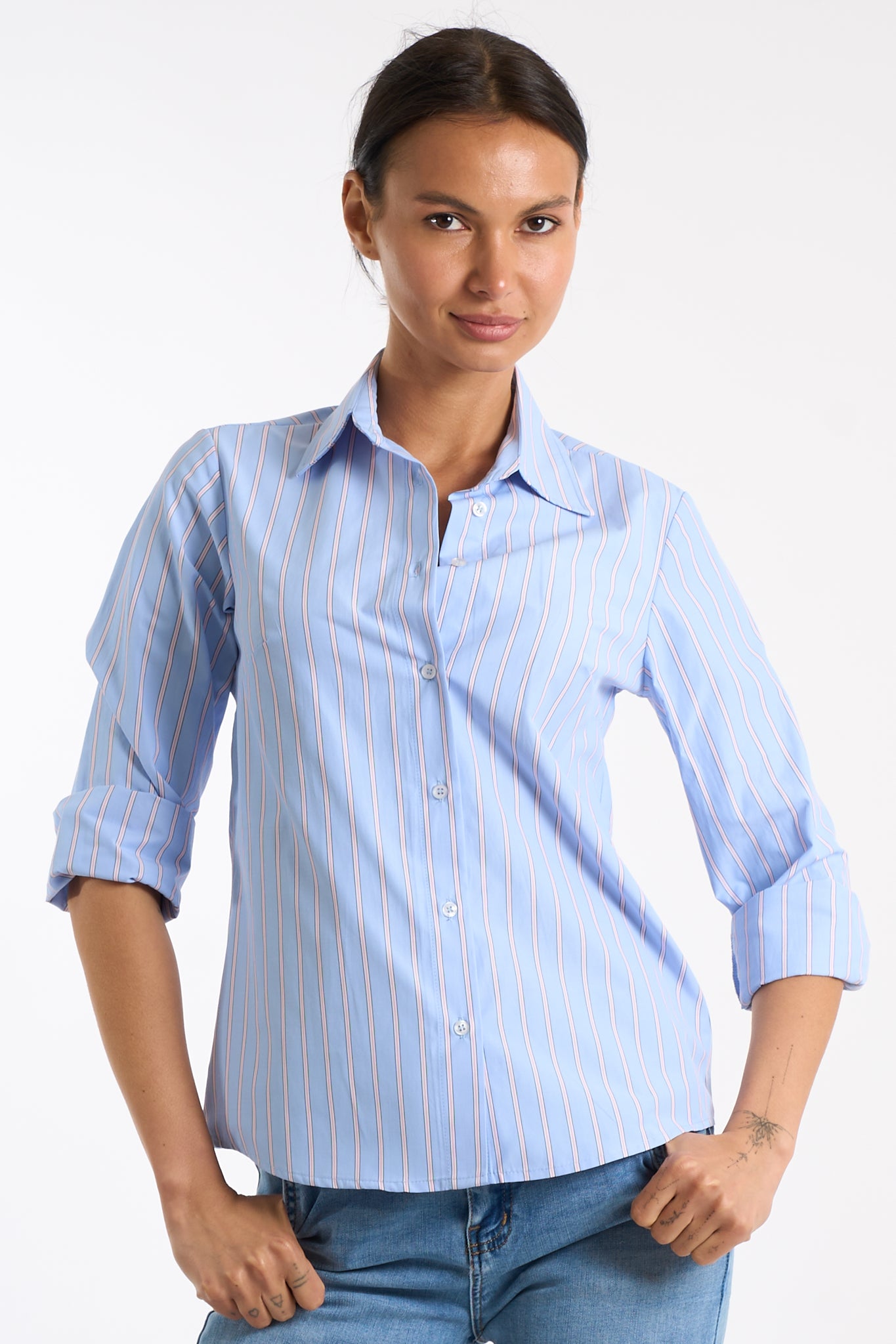 camicia riga piccola