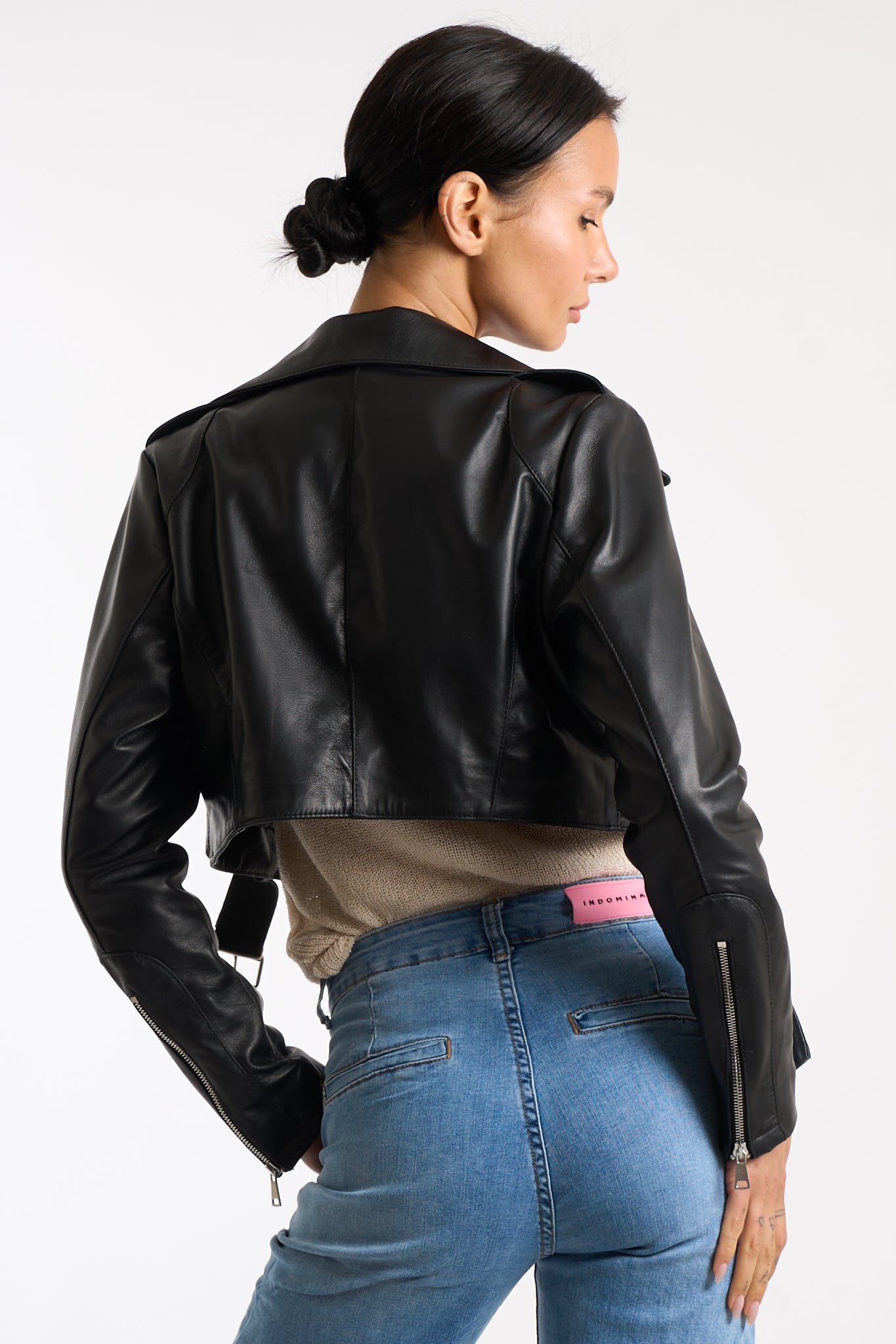 Giacca vera pelle corta