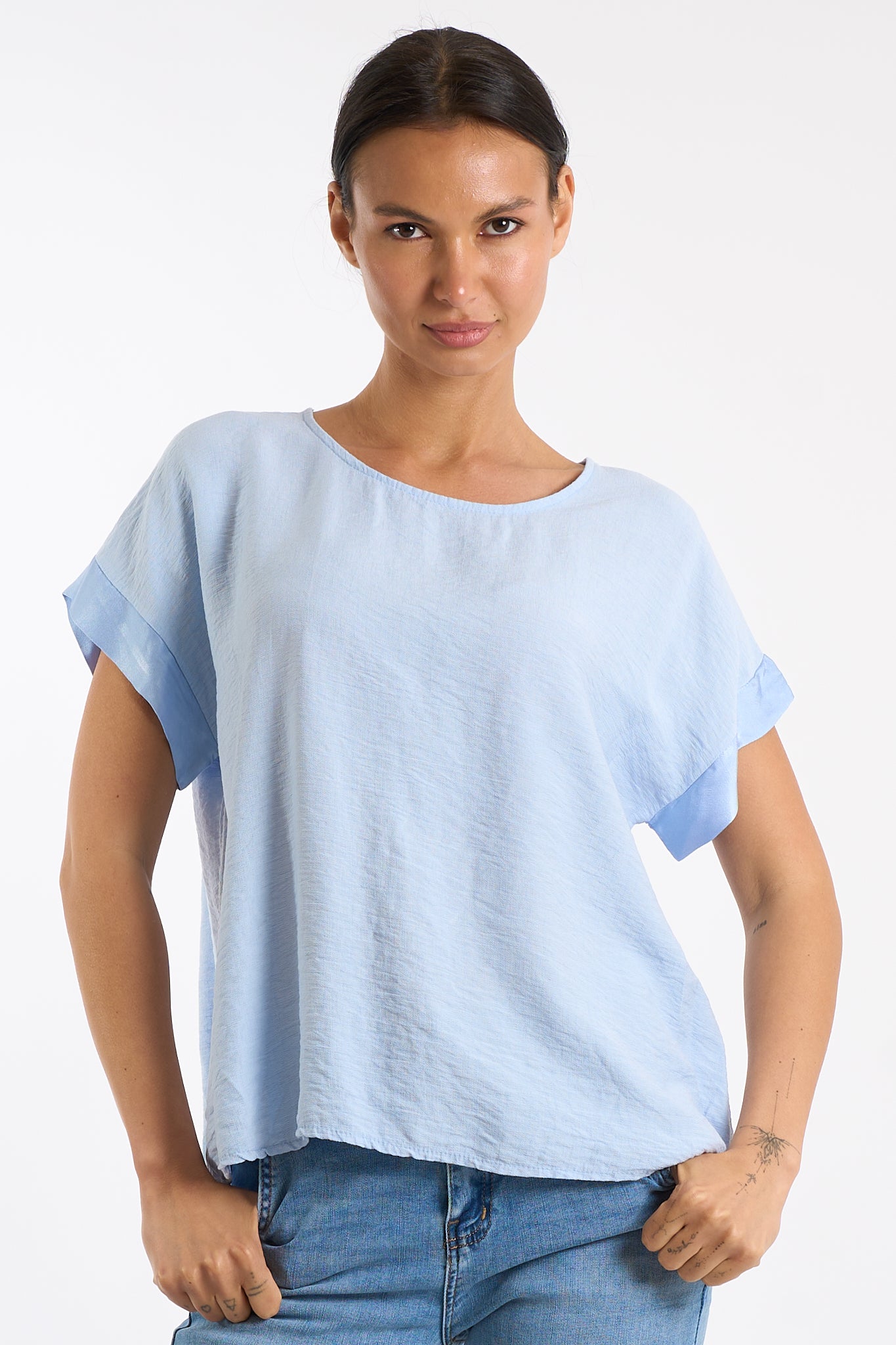 Maglia bottoni retro
