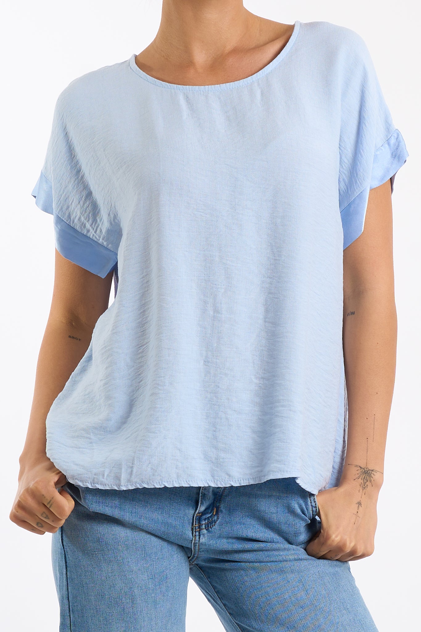 Maglia bottoni retro