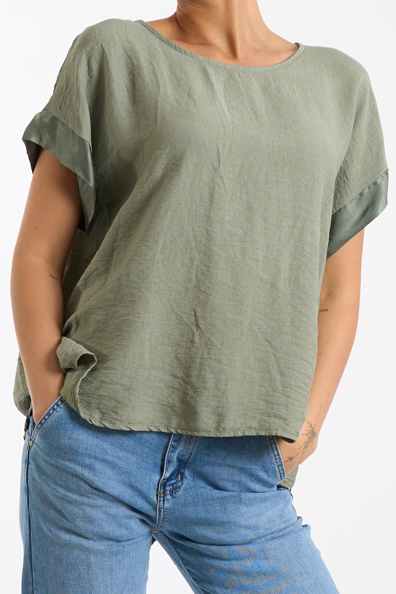 Maglia bottoni retro