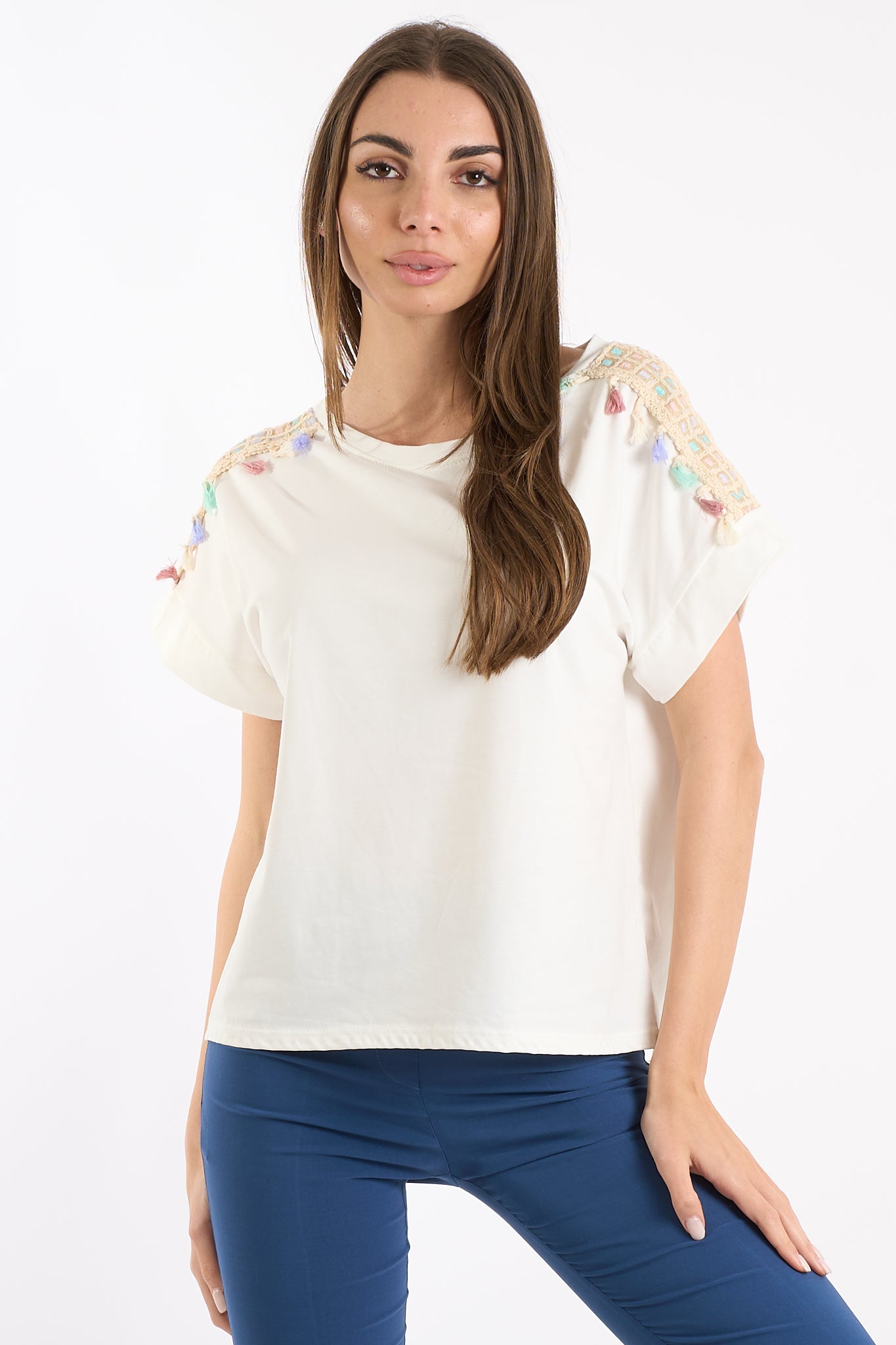 Maglia spalla passamaneria