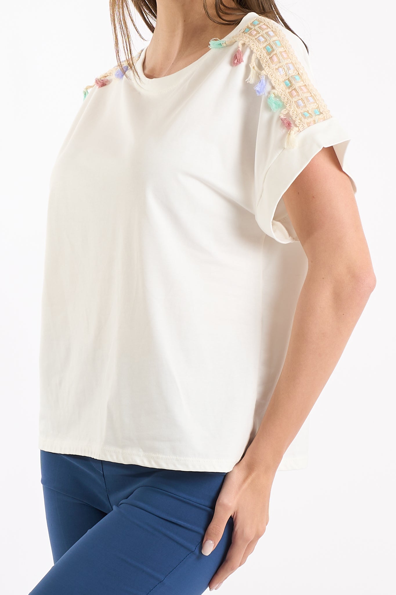 Maglia spalla passamaneria