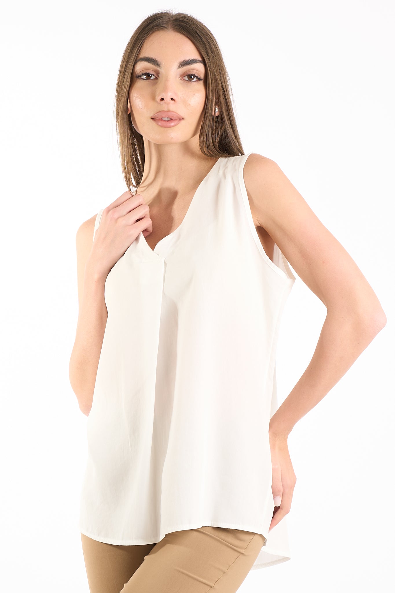 Top scollo V