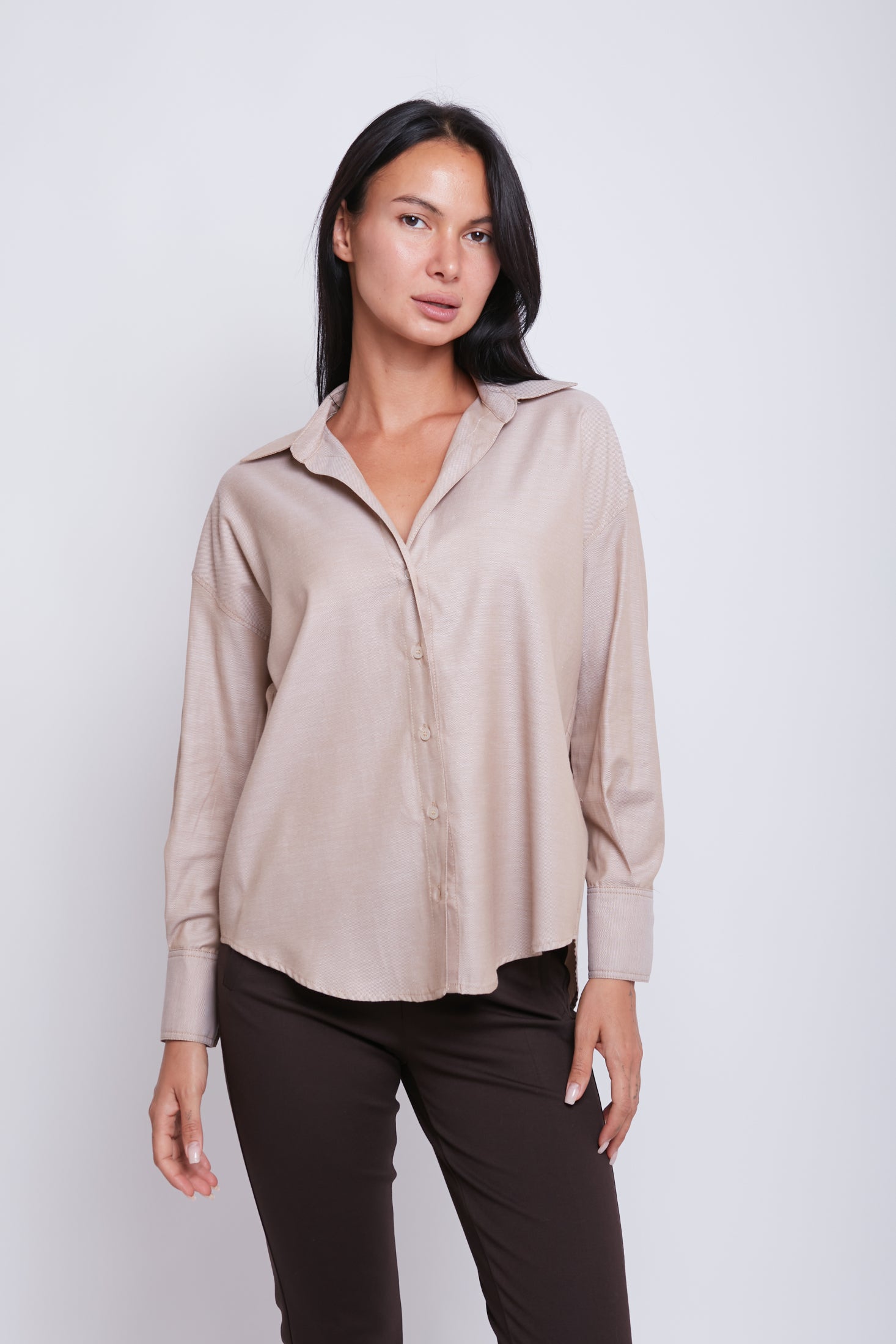 CAMICIA OVER PIQUET