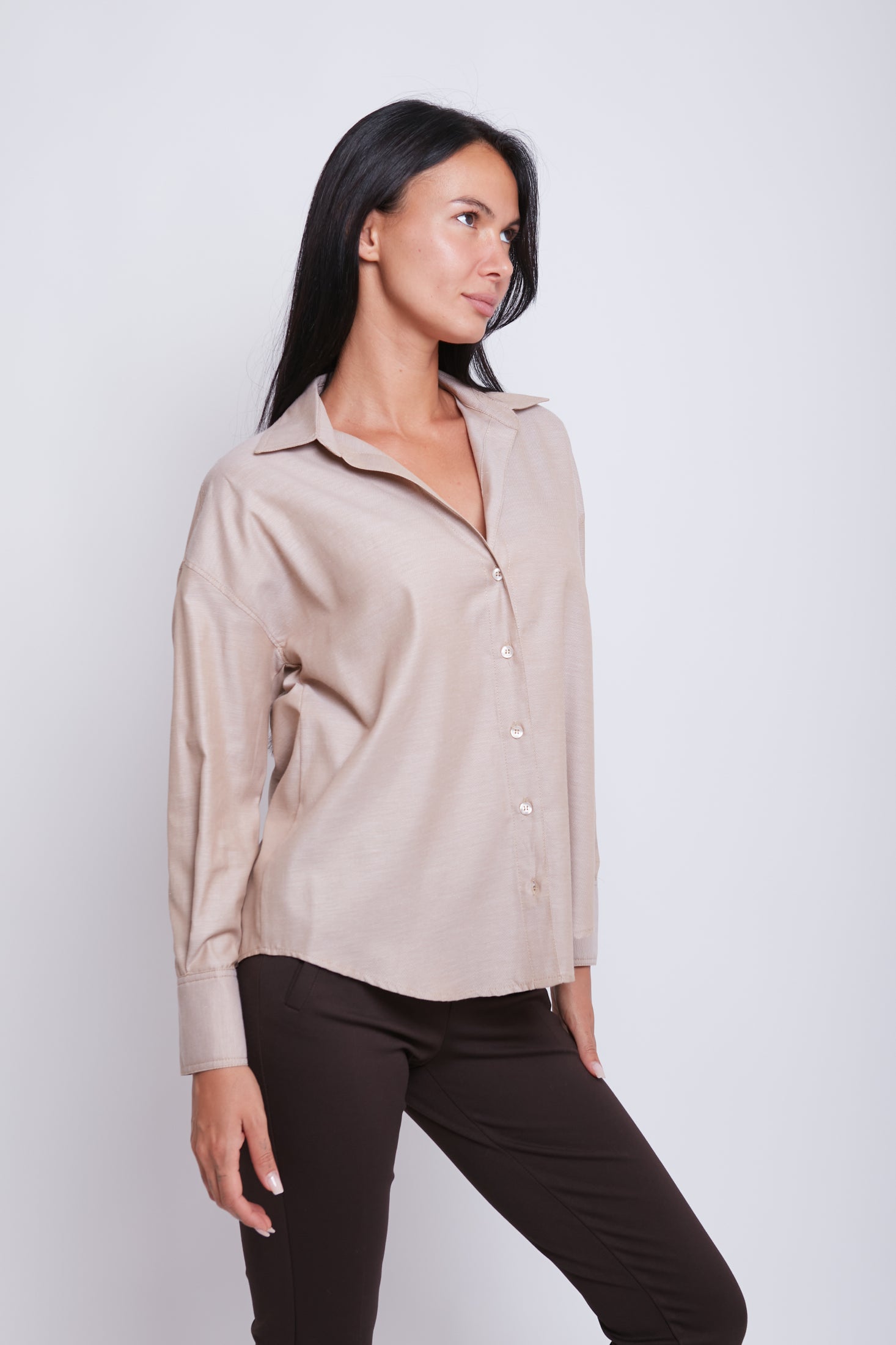 CAMICIA OVER PIQUET