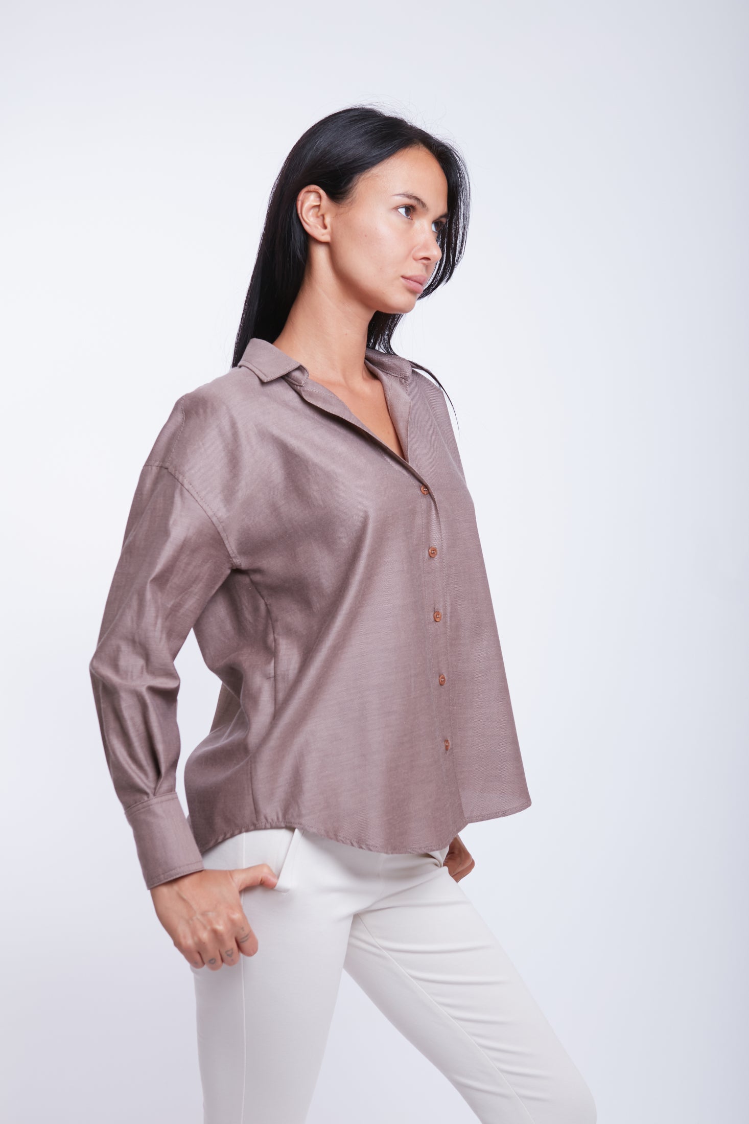 CAMICIA OVER PIQUET
