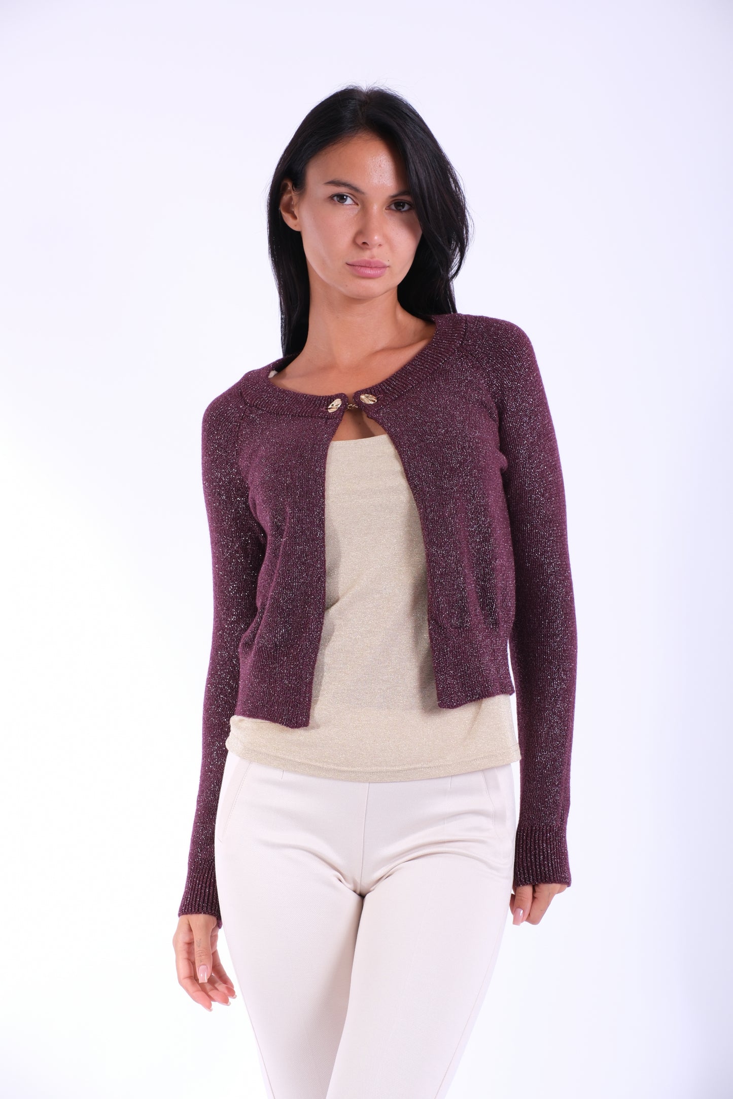 CARDIGAN CATENINA LUREX
