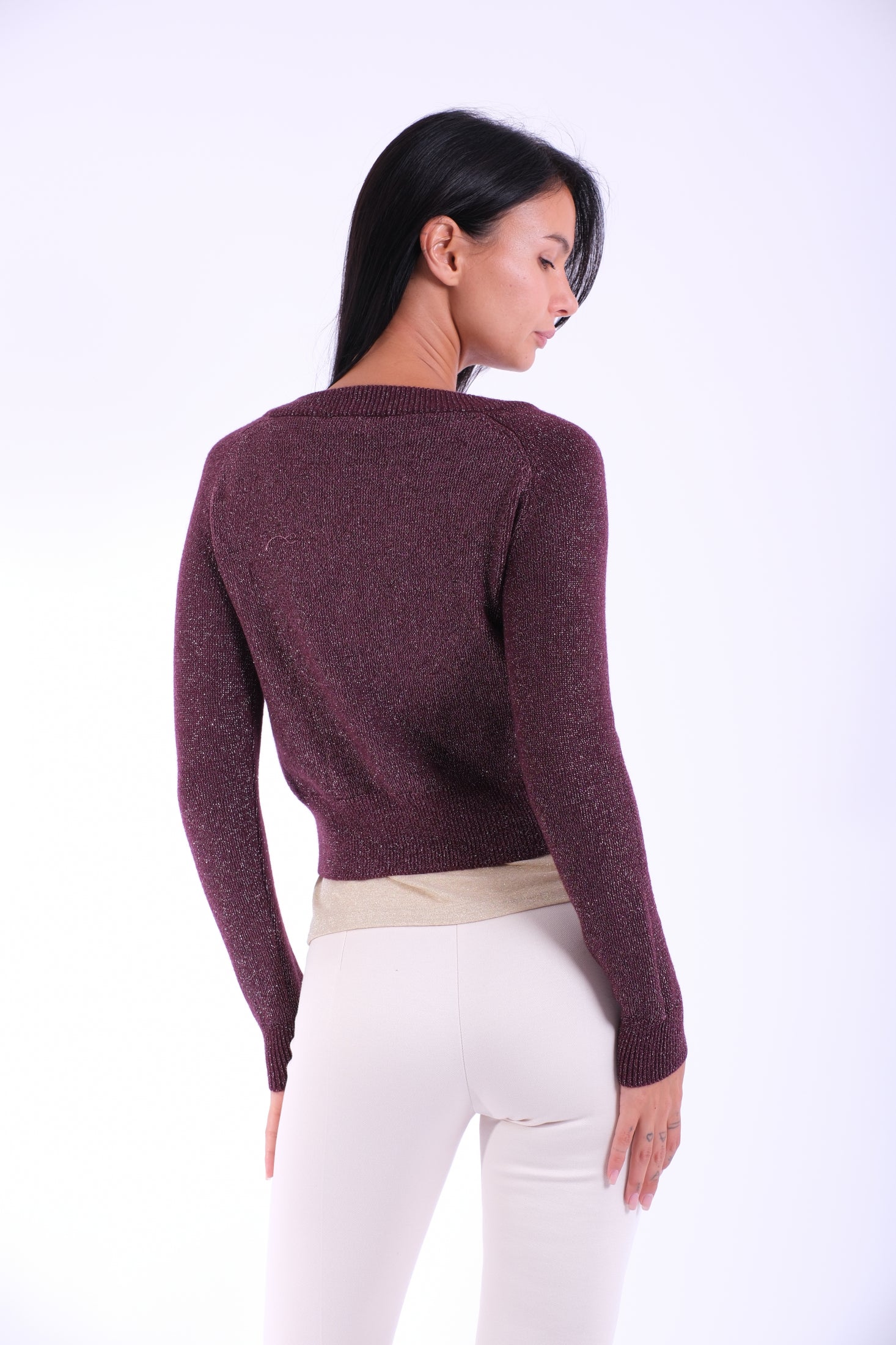CARDIGAN CATENINA LUREX