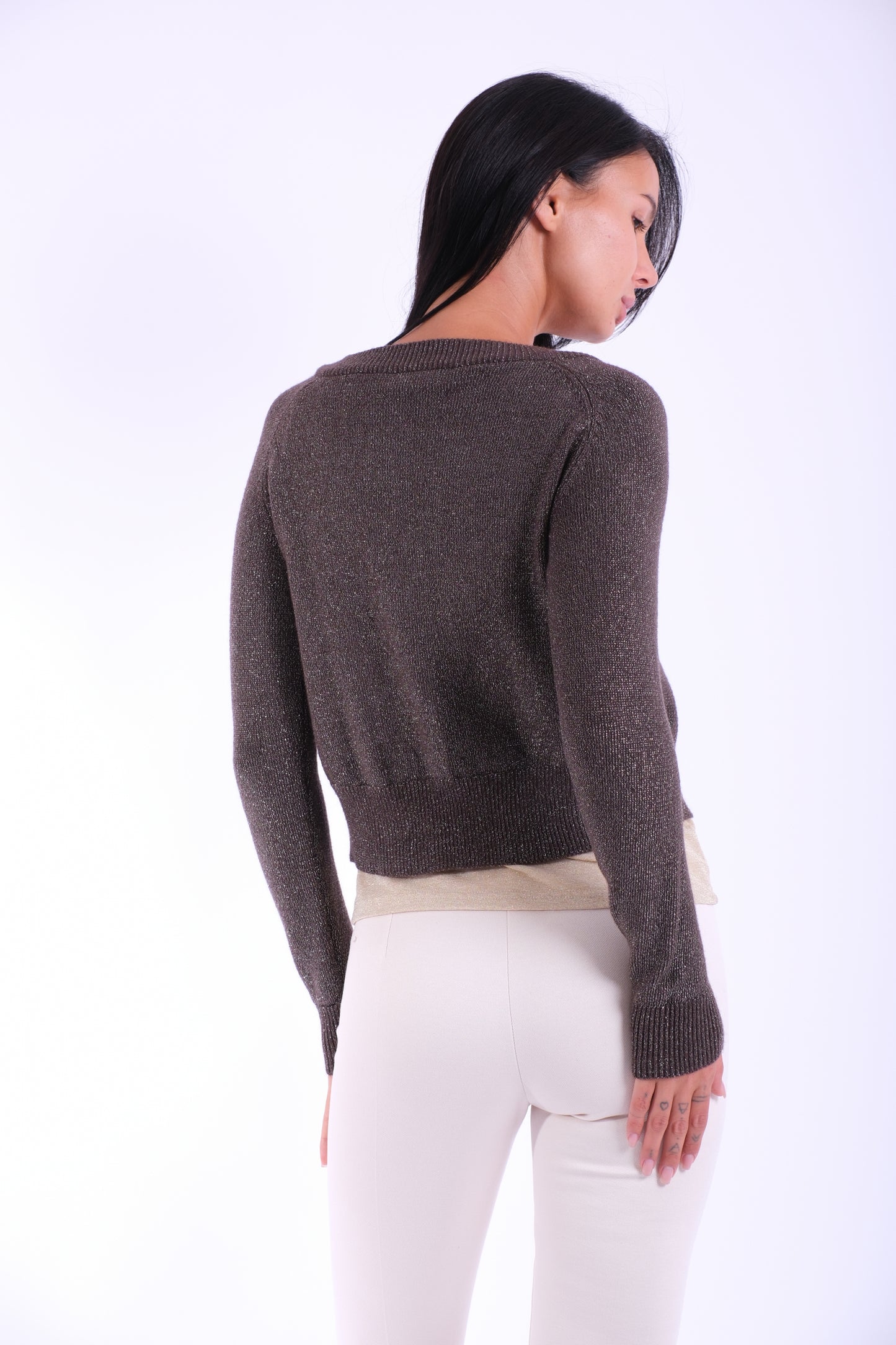 CARDIGAN CATENINA LUREX