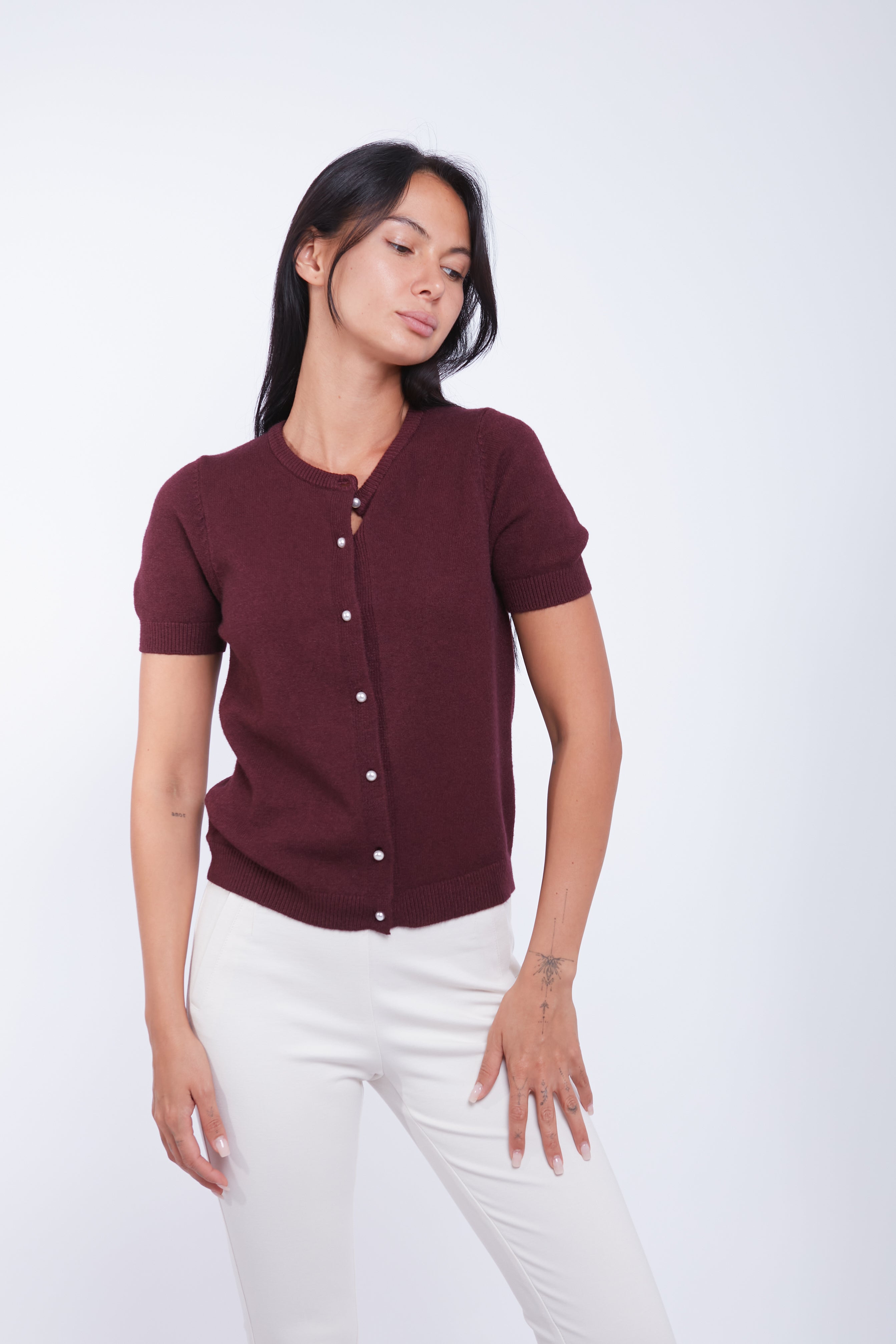 CARDIGAN PERLINE