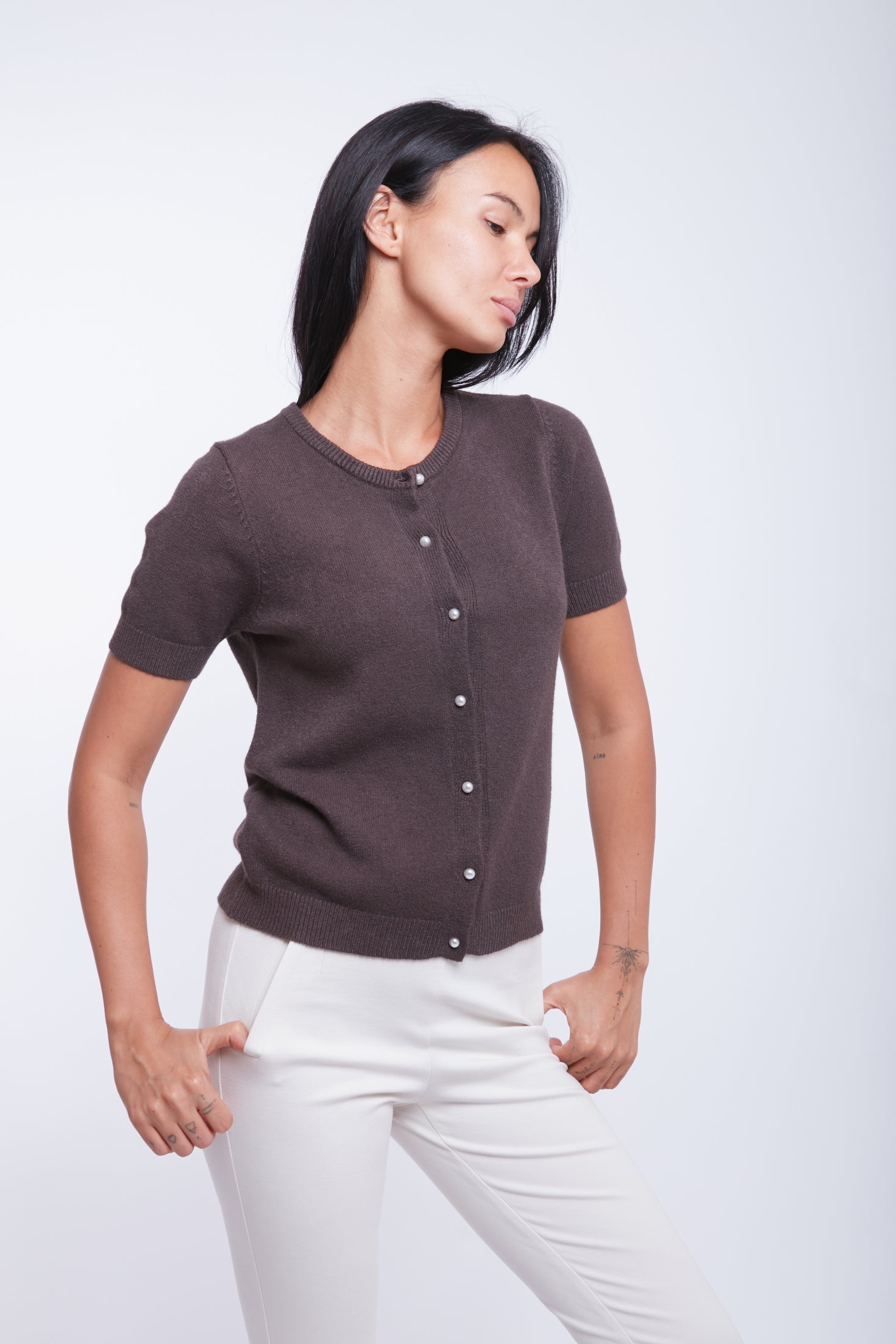 CARDIGAN PERLINE
