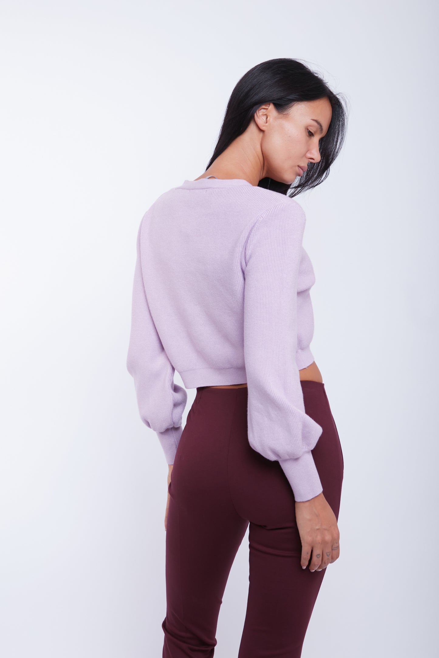 CARDIGAN CORTO BOTTONI