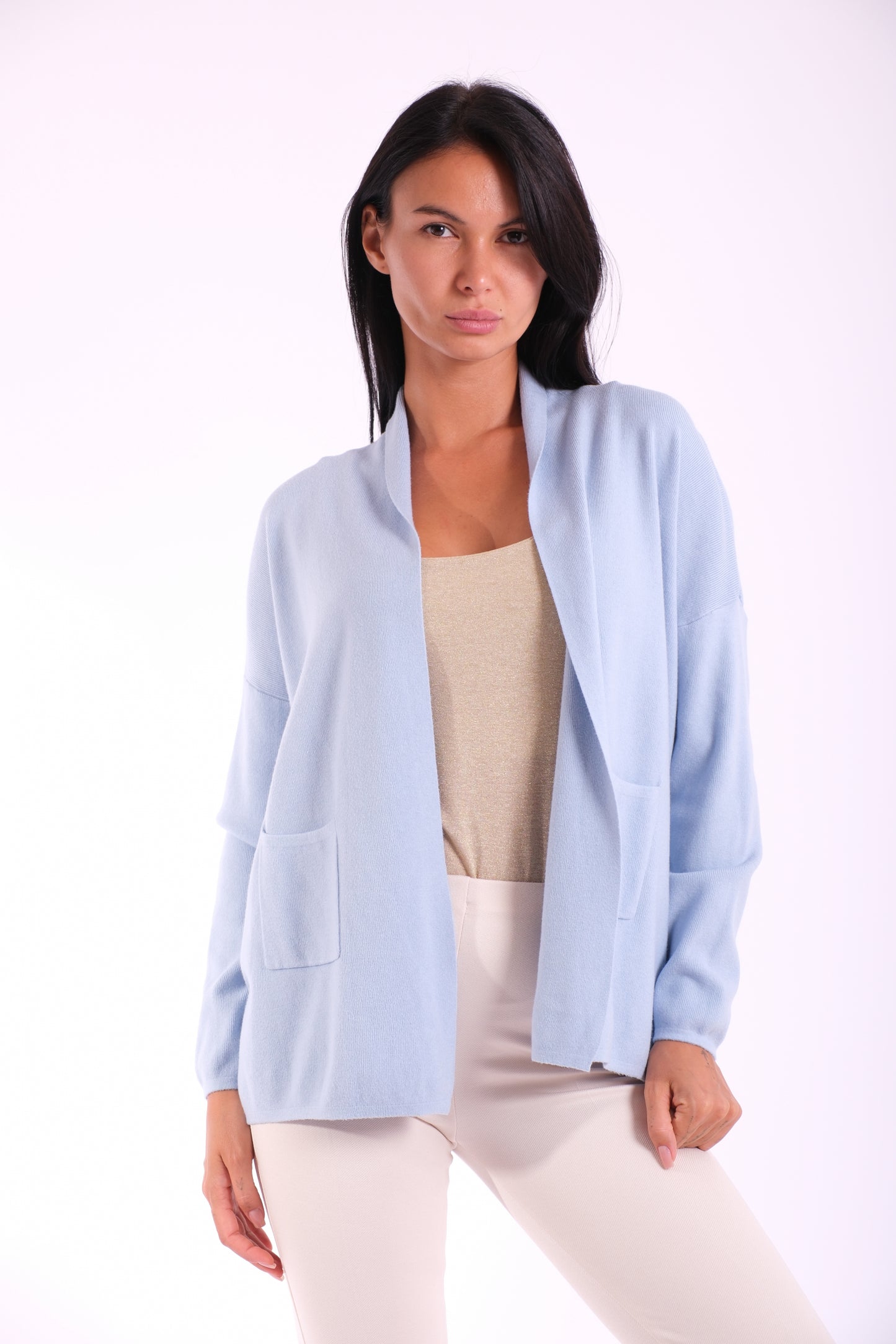 CARDIGAN|Colore:Polvere