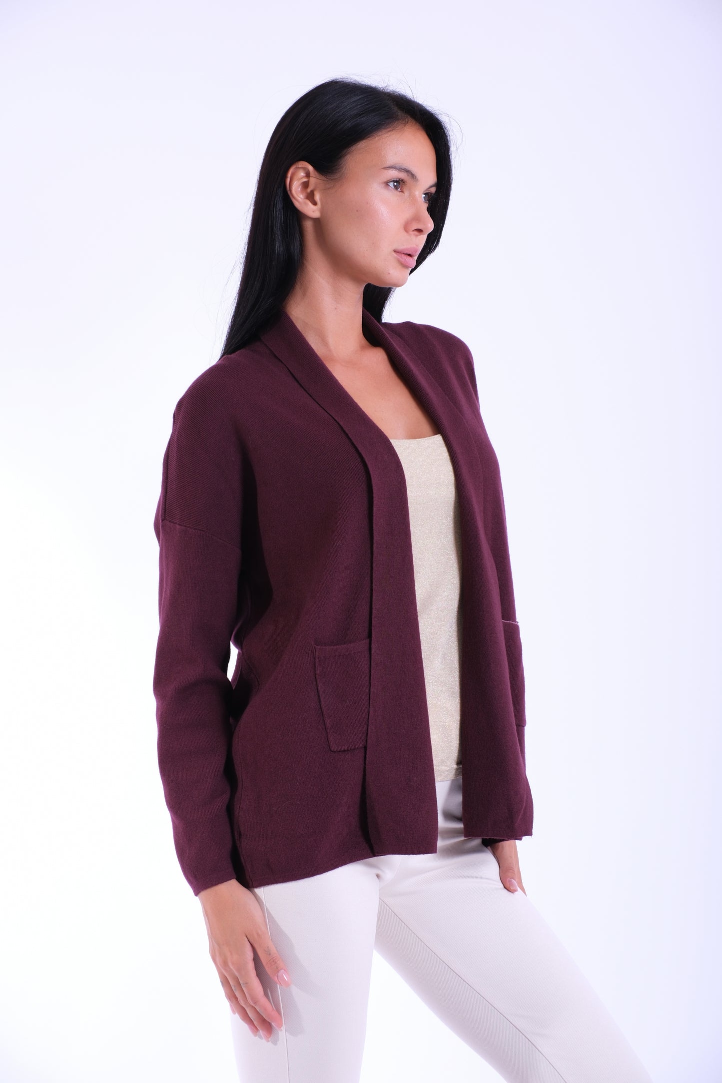 CARDIGAN|Colore:Bordeaux
