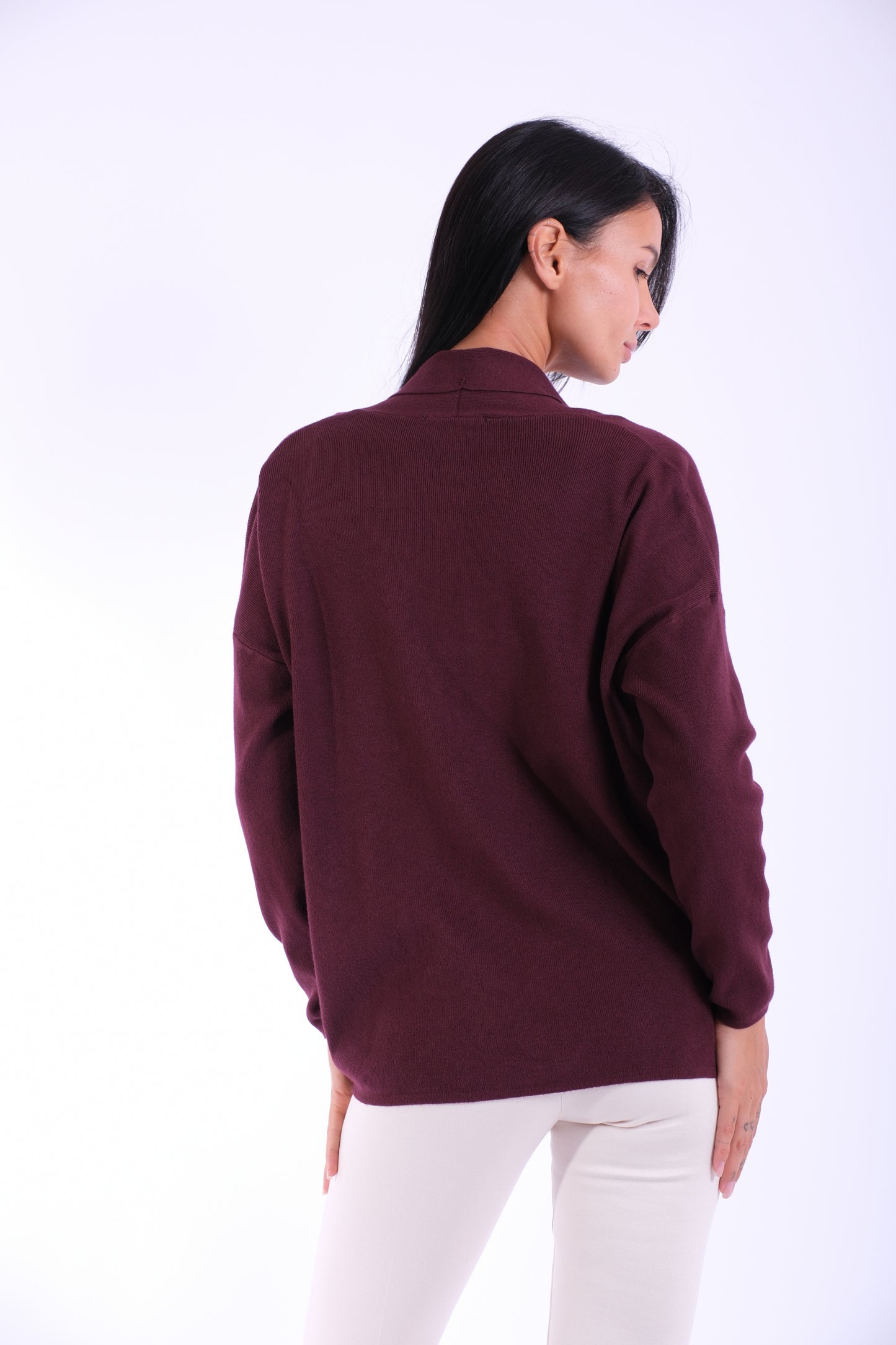 CARDIGAN|Colore:Bordeaux