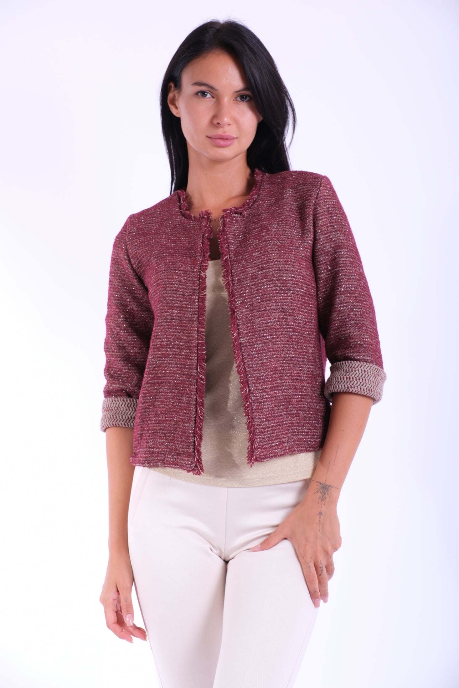 GIACCA CORTA LUREX
