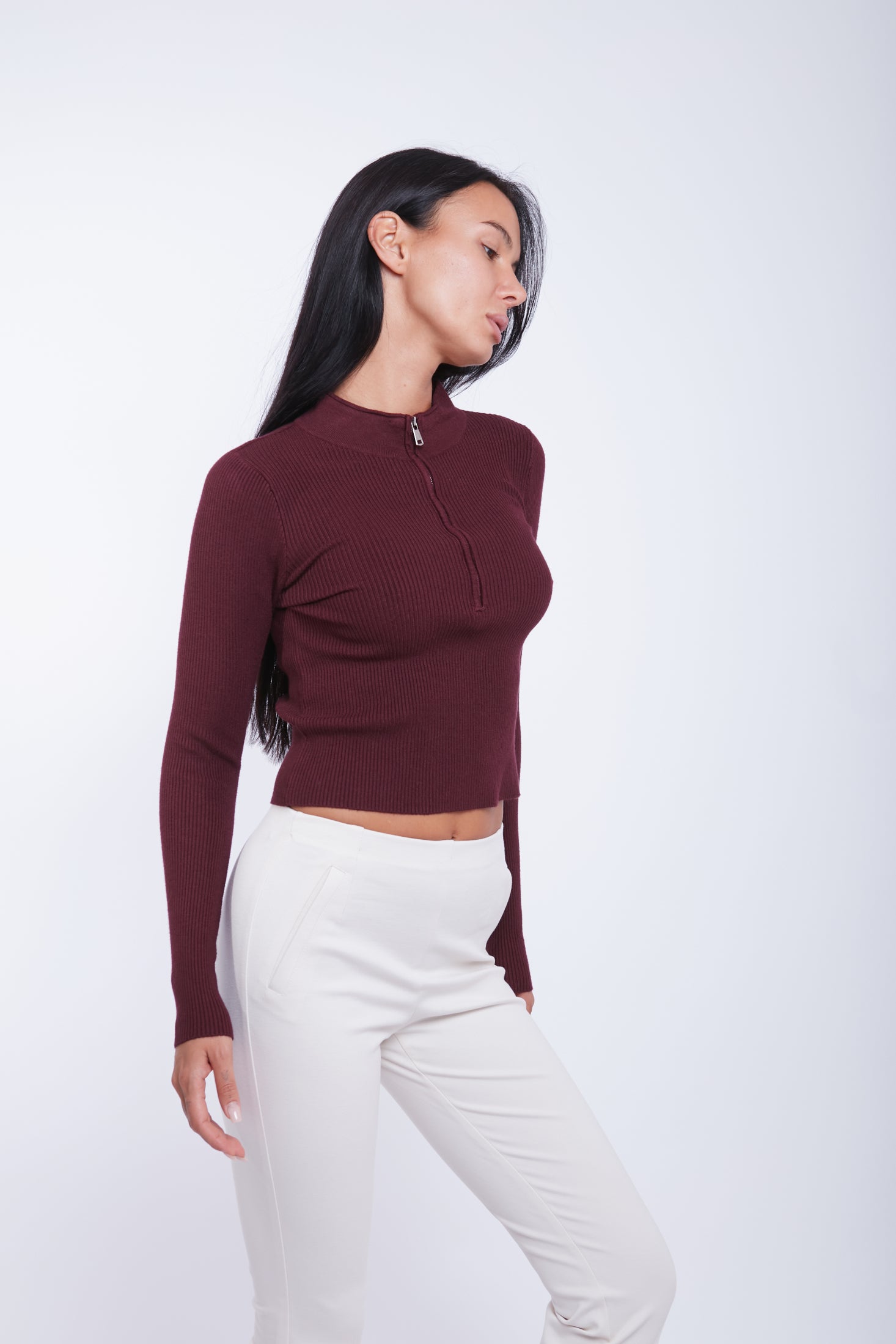 MAGLIA CON ZIP