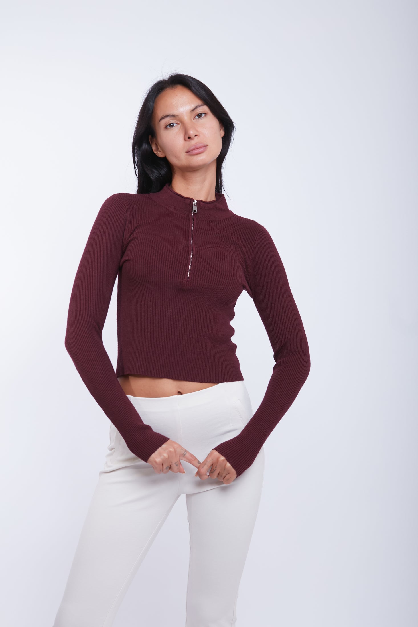 MAGLIA CON ZIP