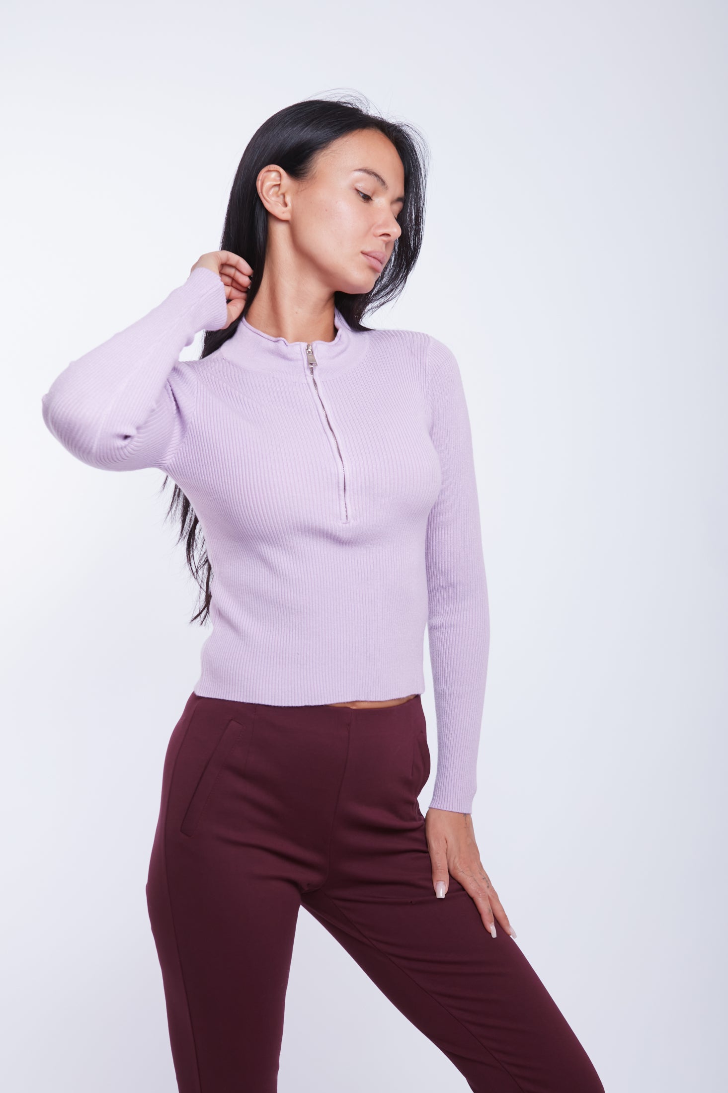 MAGLIA CON ZIP