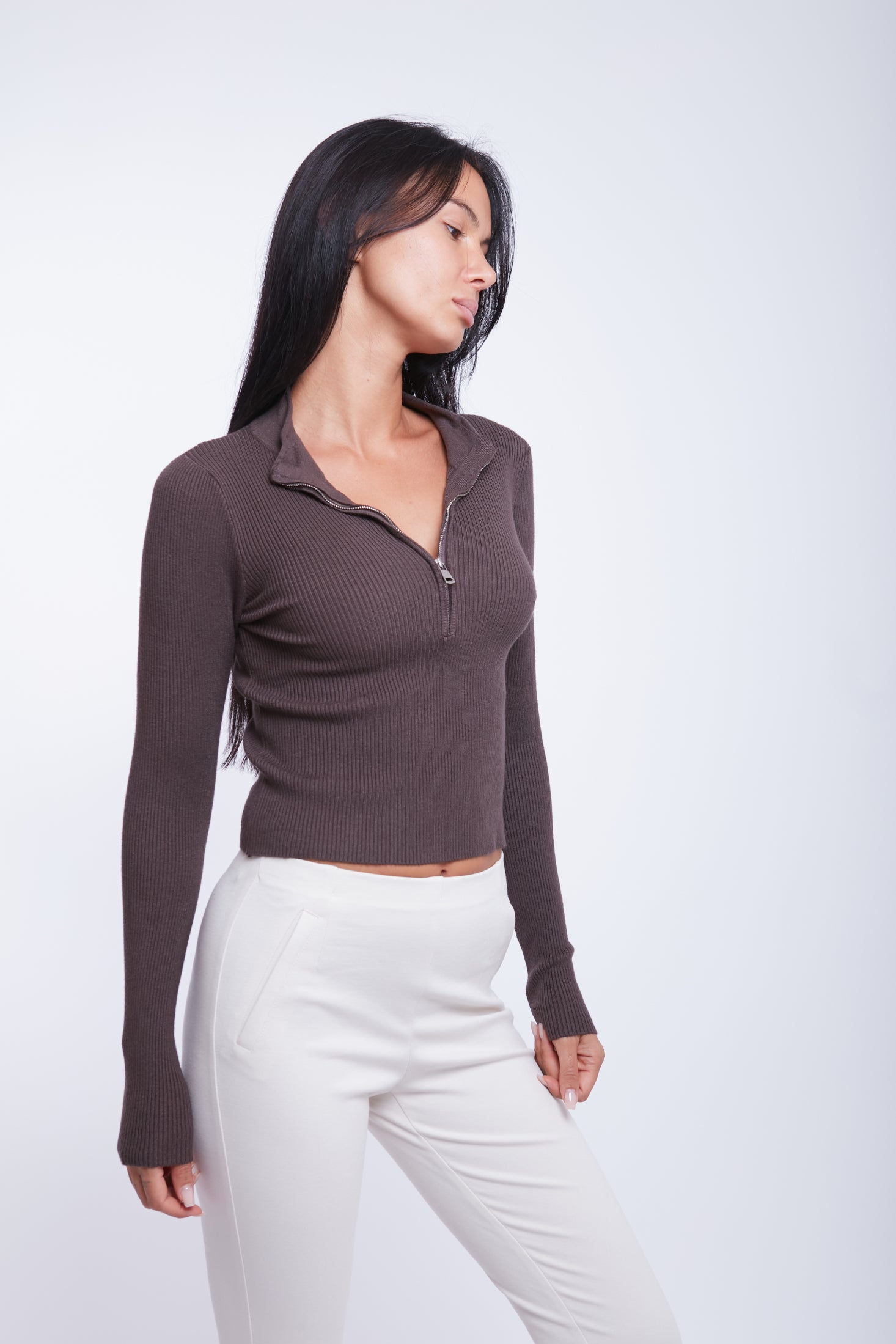 MAGLIA CON ZIP