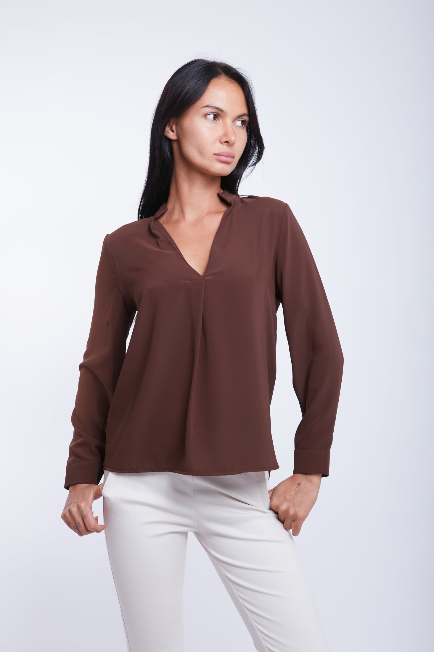 CAMICIA SCOLLO V