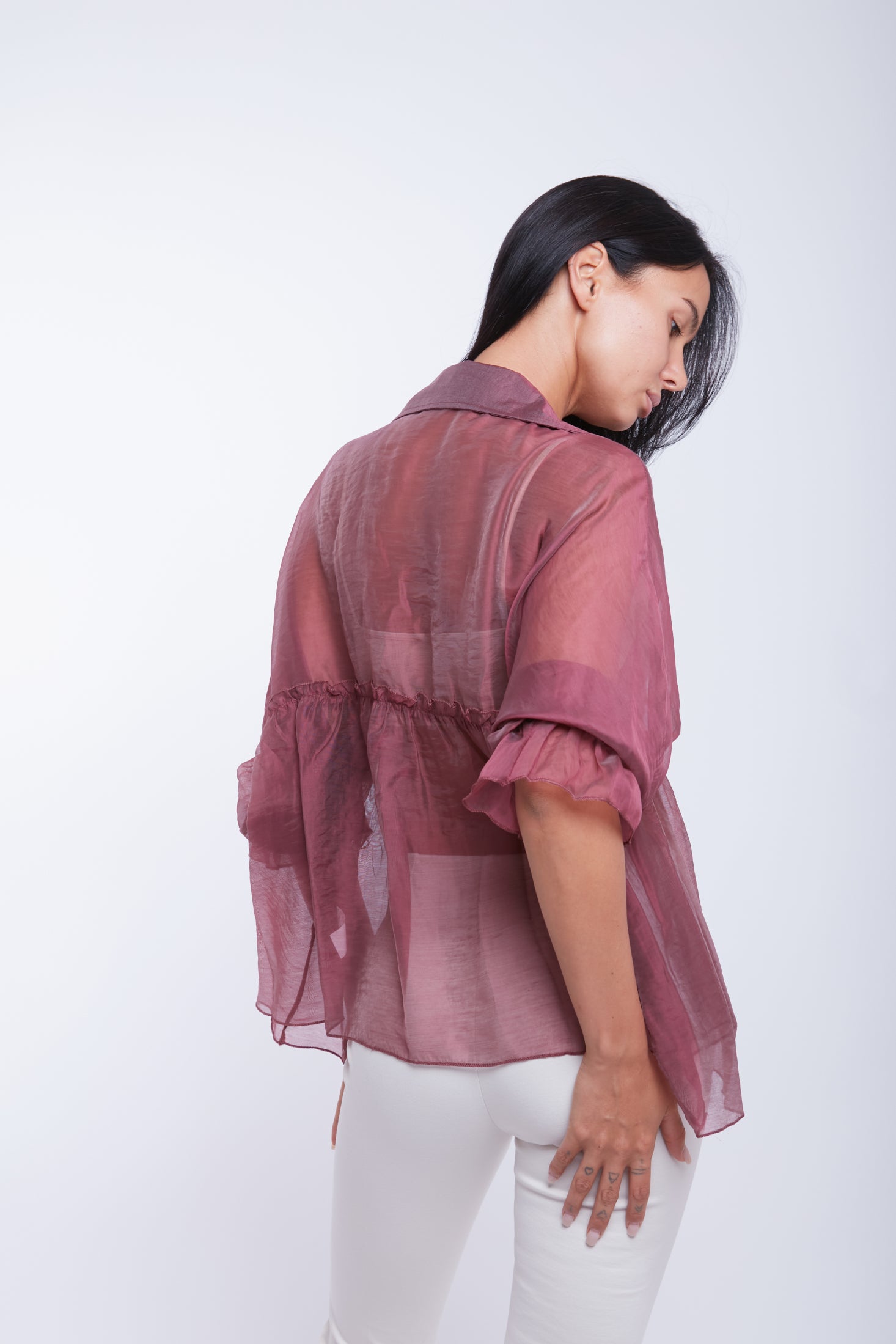 BLUSA COLLO CAMICIA