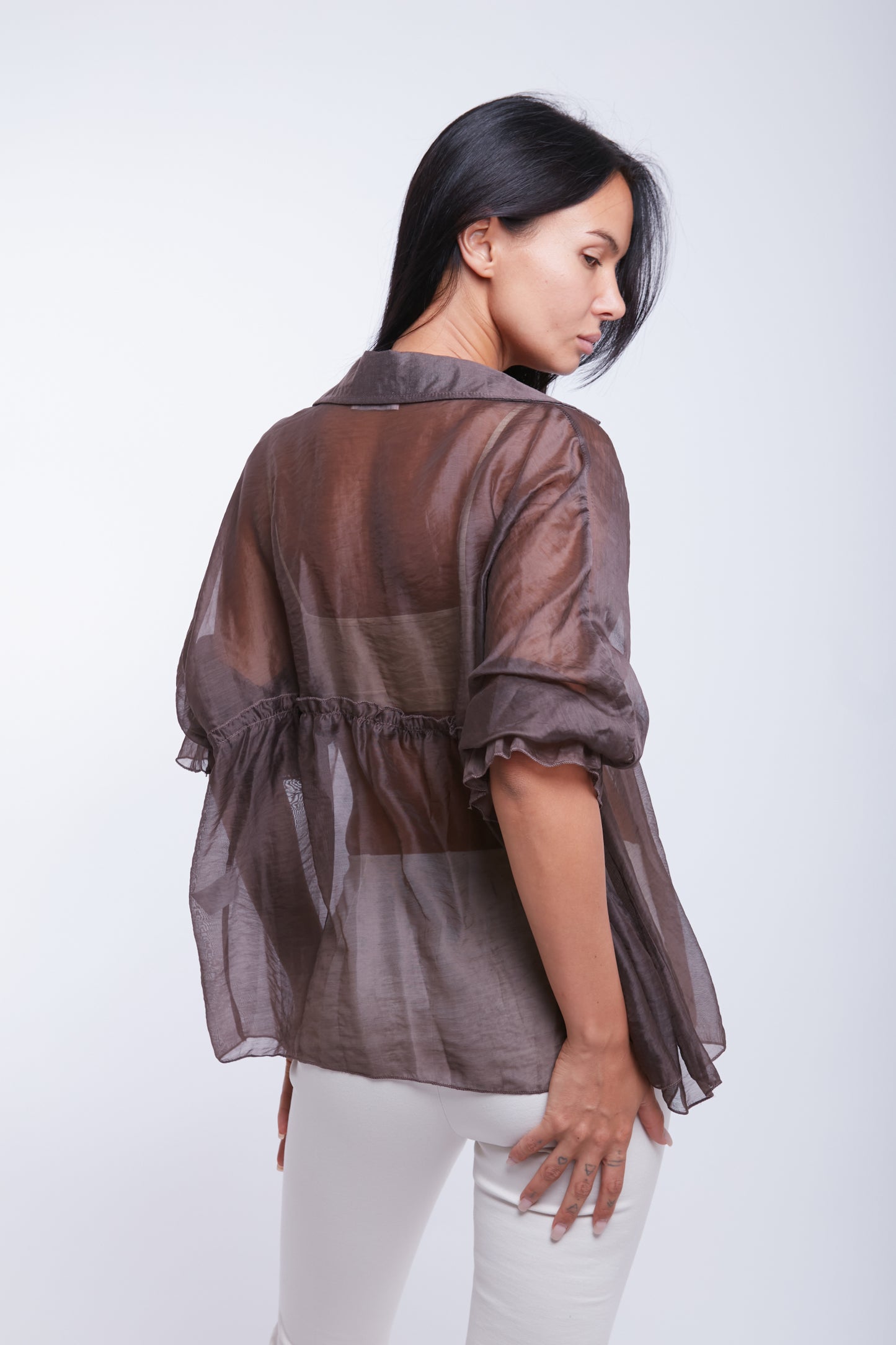 BLUSA COLLO CAMICIA