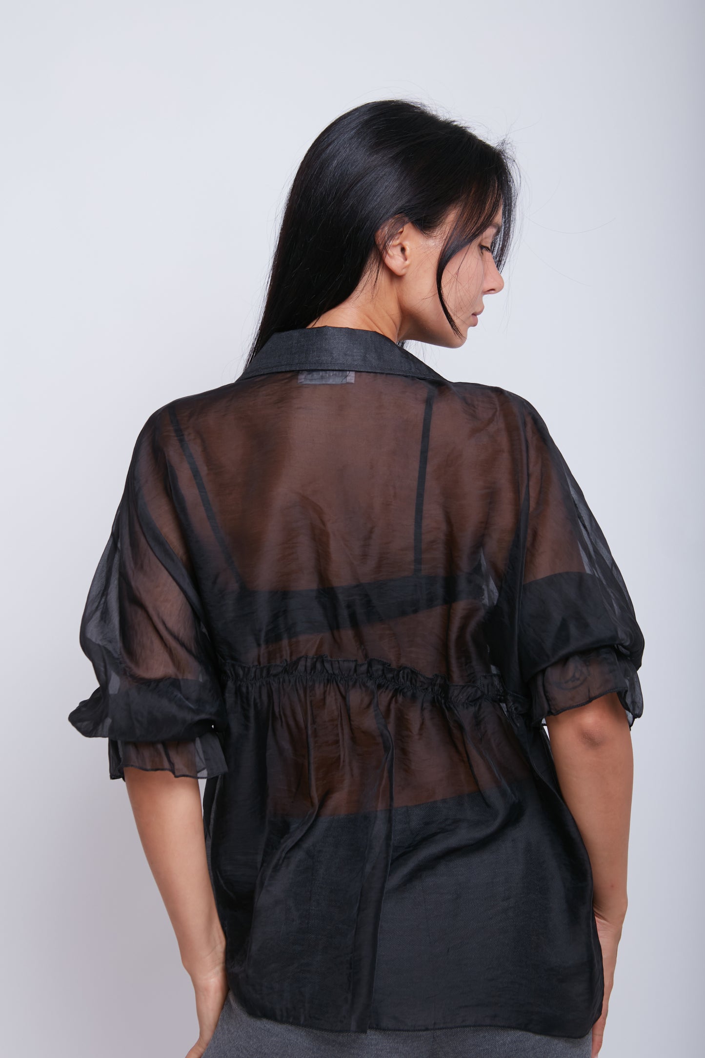 BLUSA COLLO CAMICIA